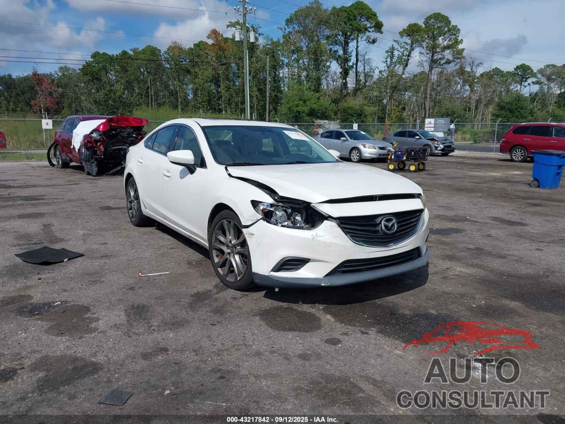 MAZDA MAZDA6 2015 - JM1GJ1V62F1173214