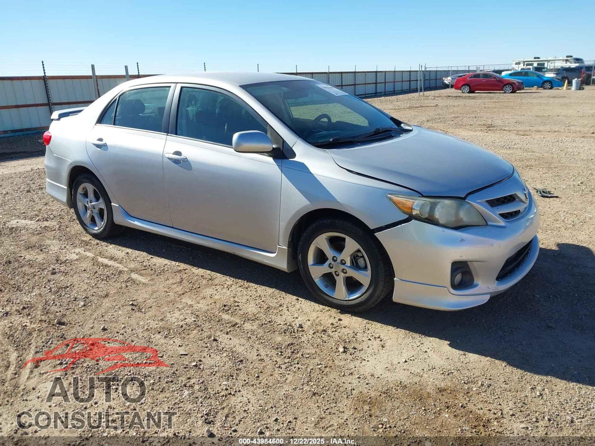 TOYOTA COROLLA 2011 - 2T1BU4EEXBC699073