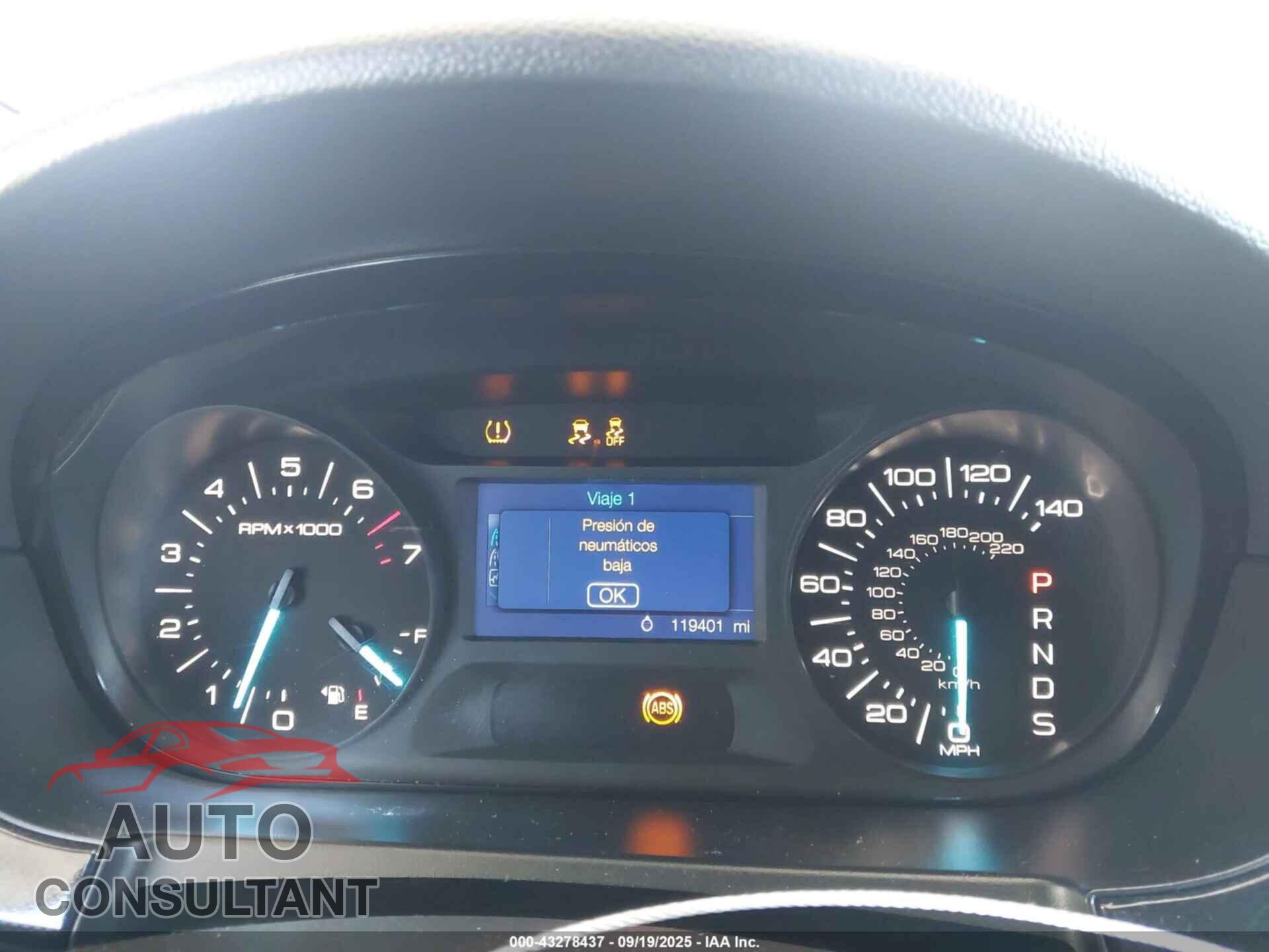 FORD EDGE 2013 - 2FMDK3GC1DBC54507