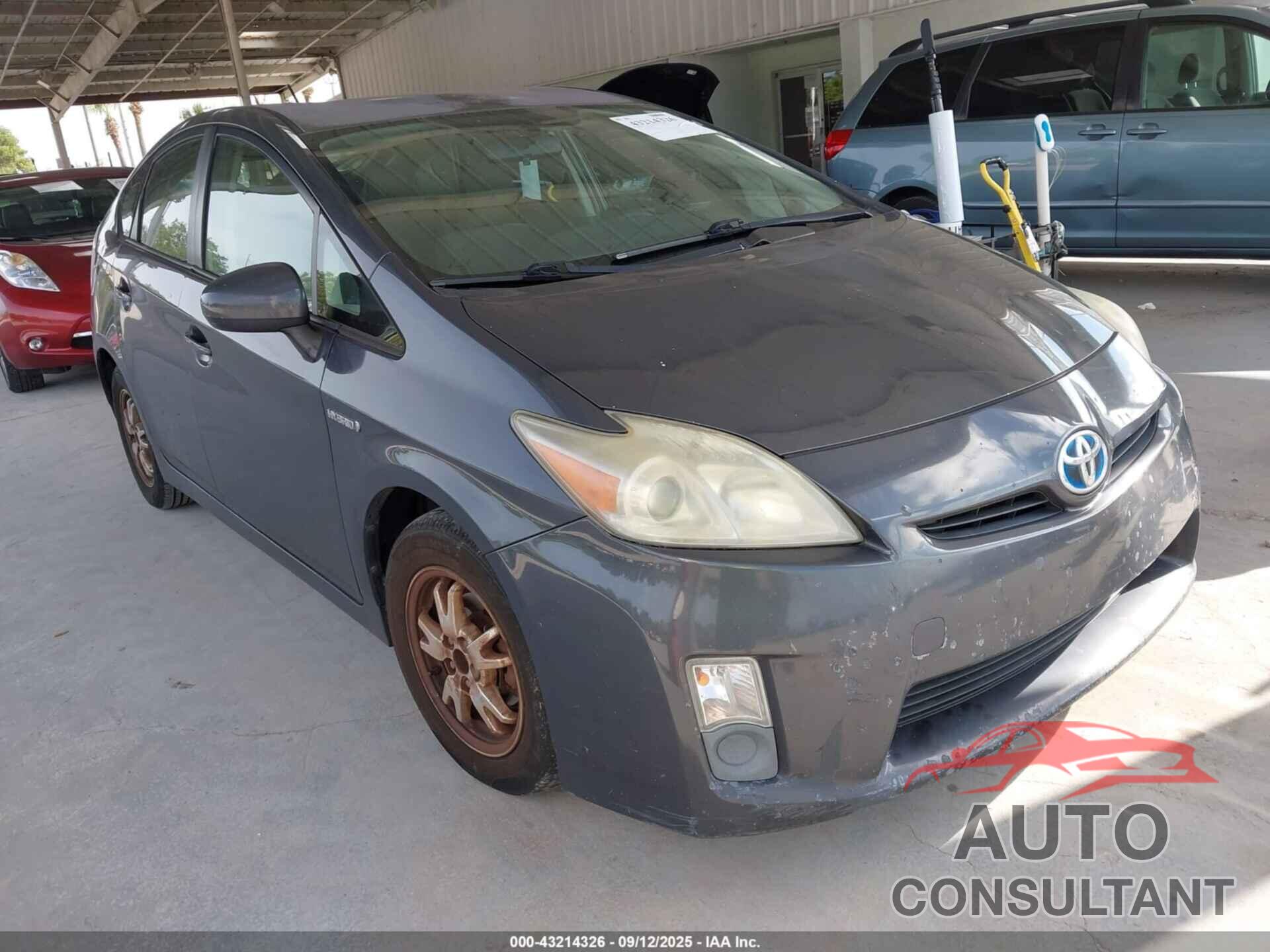 TOYOTA PRIUS 2011 - JTDKN3DU2B0288129