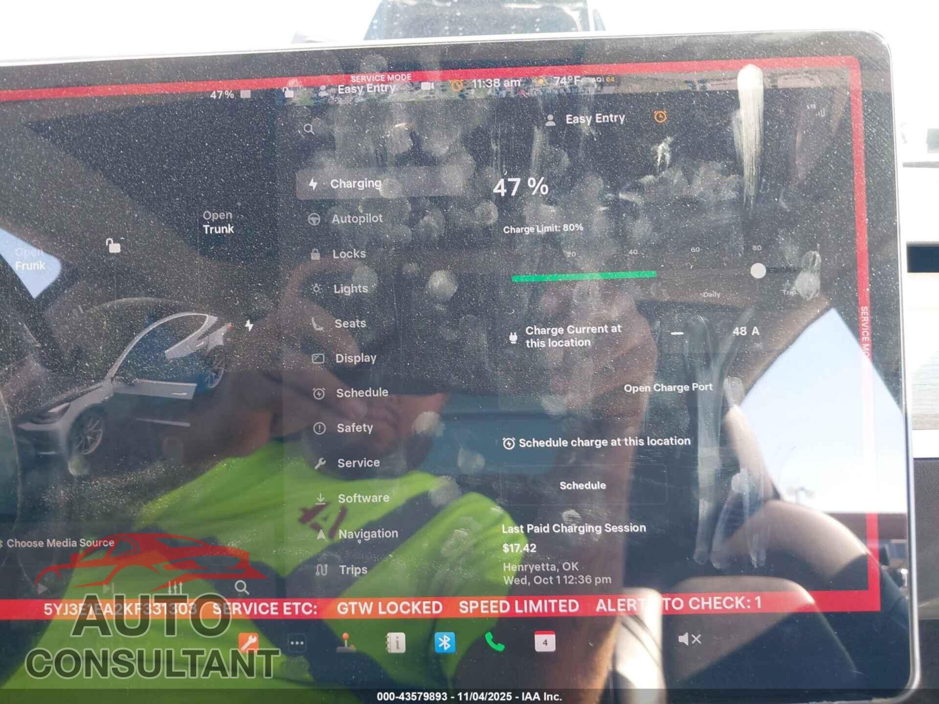 TESLA MODEL 3 2019 - 5YJ3E1EA2KF331303