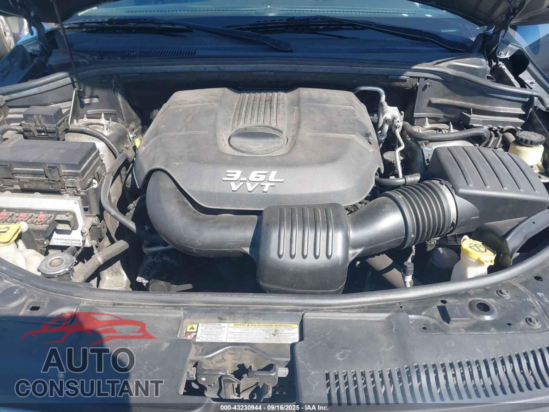 DODGE DURANGO 2012 - 1C4RDHDG1CC110642