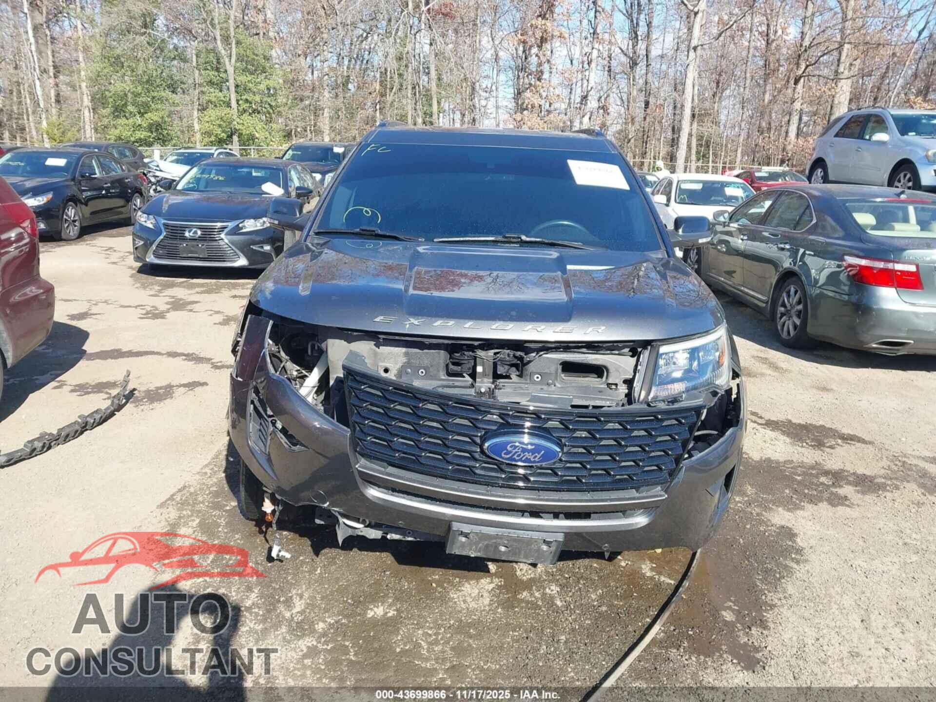 FORD EXPLORER 2018 - 1FM5K8GT1JGB27455