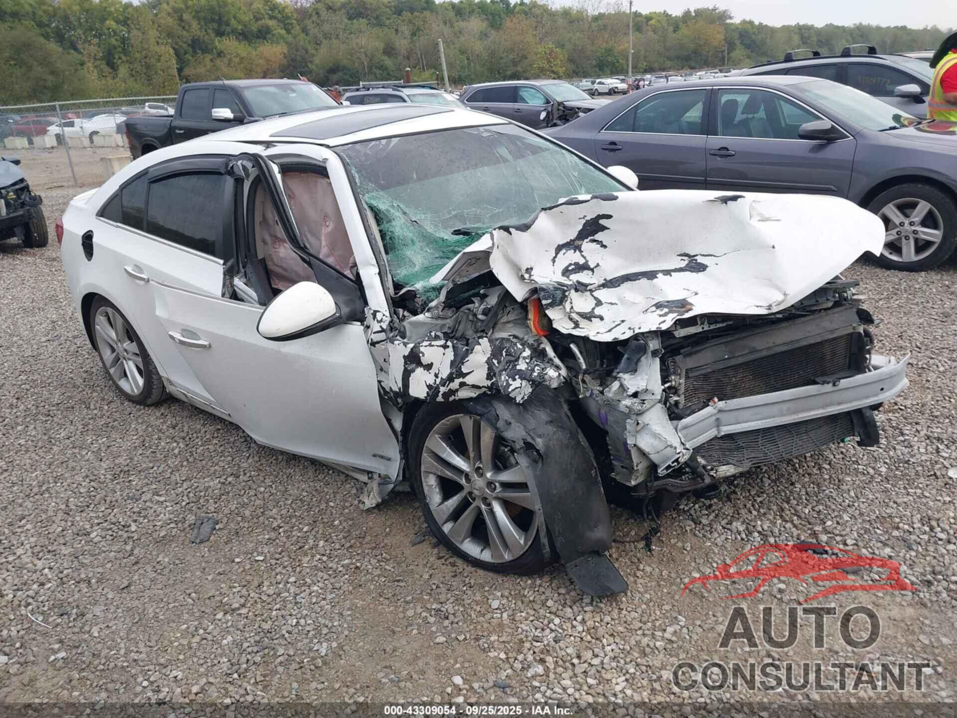 CHEVROLET CRUZE 2012 - 1G1PH5SC3C7168893