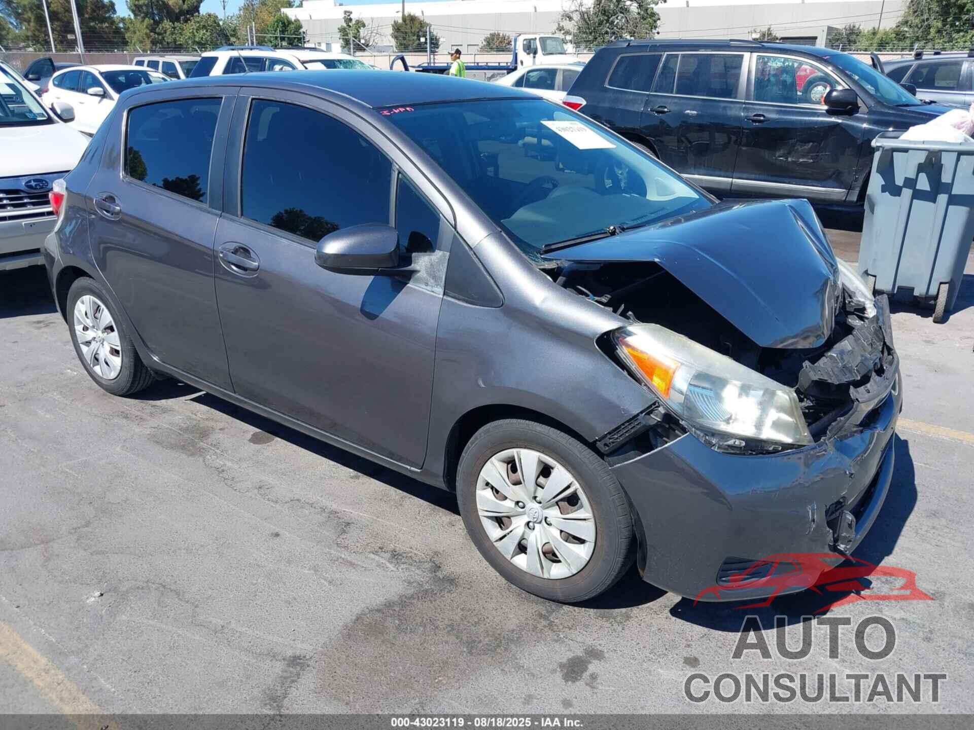 TOYOTA YARIS 2014 - JTDKTUD33ED575379
