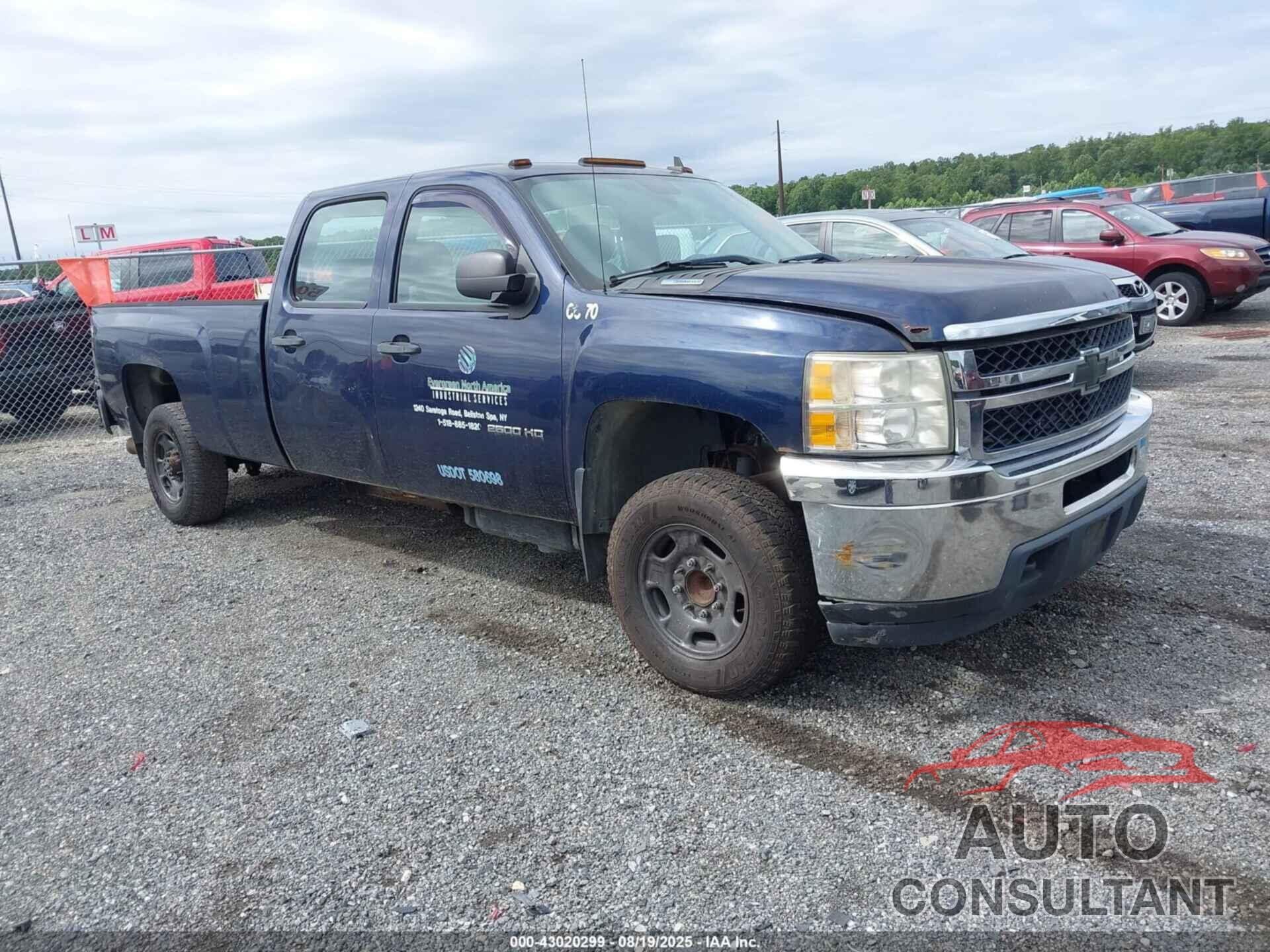 CHEVROLET SILVERADO 2500HD 2011 - 1GC1CVC80BF148935