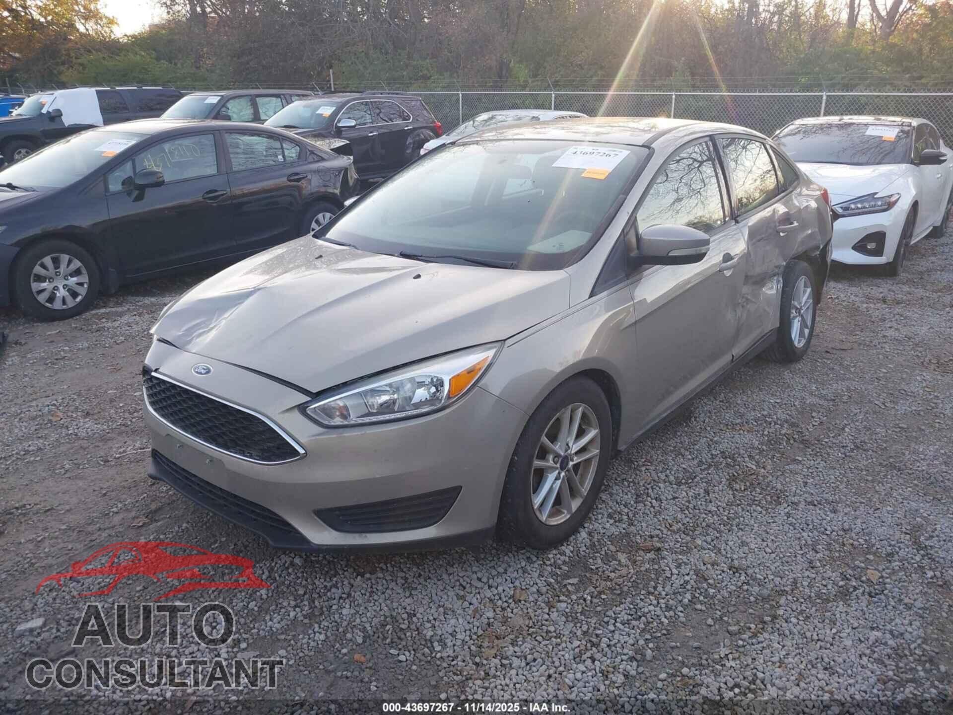 FORD FOCUS 2016 - 1FADP3F23GL252265