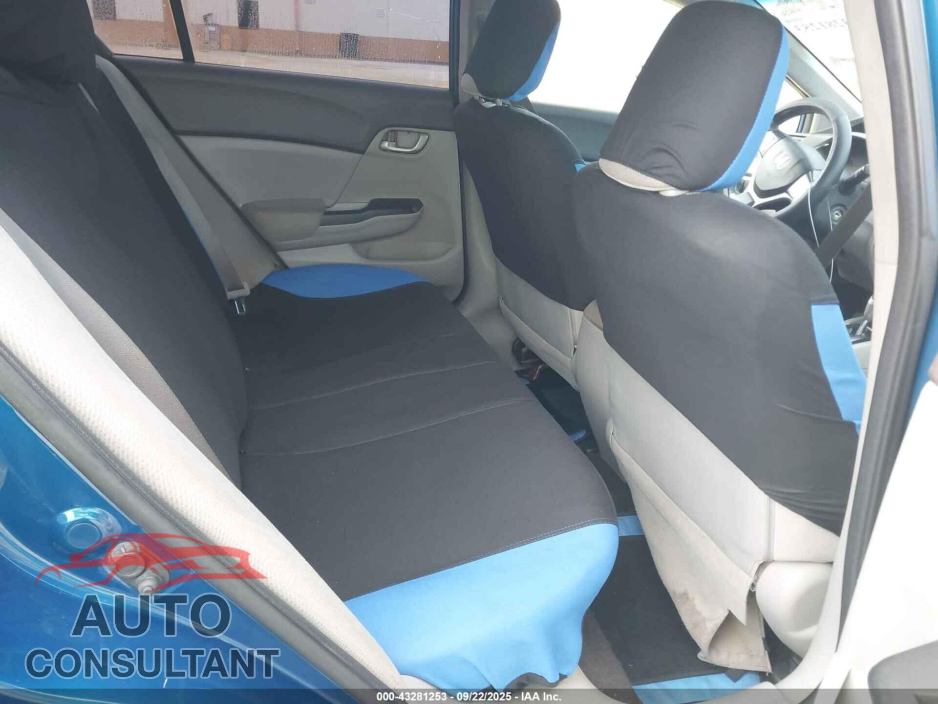 HONDA CIVIC 2012 - 19XFB2F22CE002529