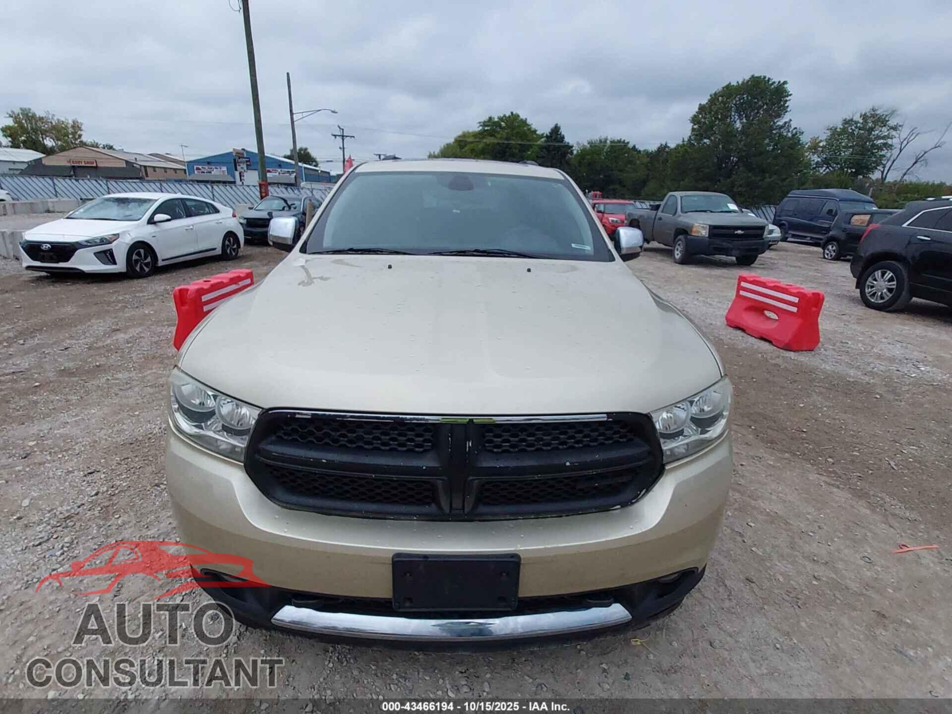 DODGE DURANGO 2011 - 1D4SE4GT2BC693319