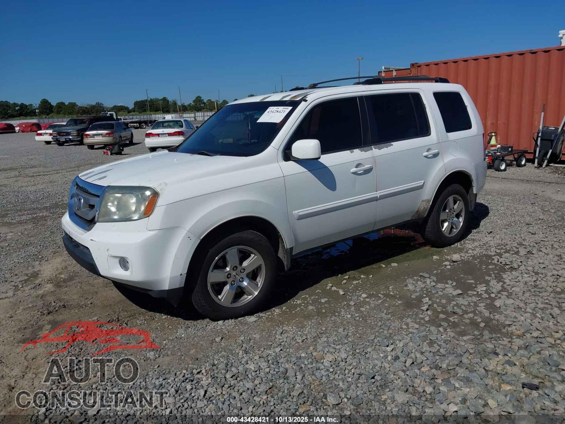 HONDA PILOT 2009 - 5FNYF38419B028169