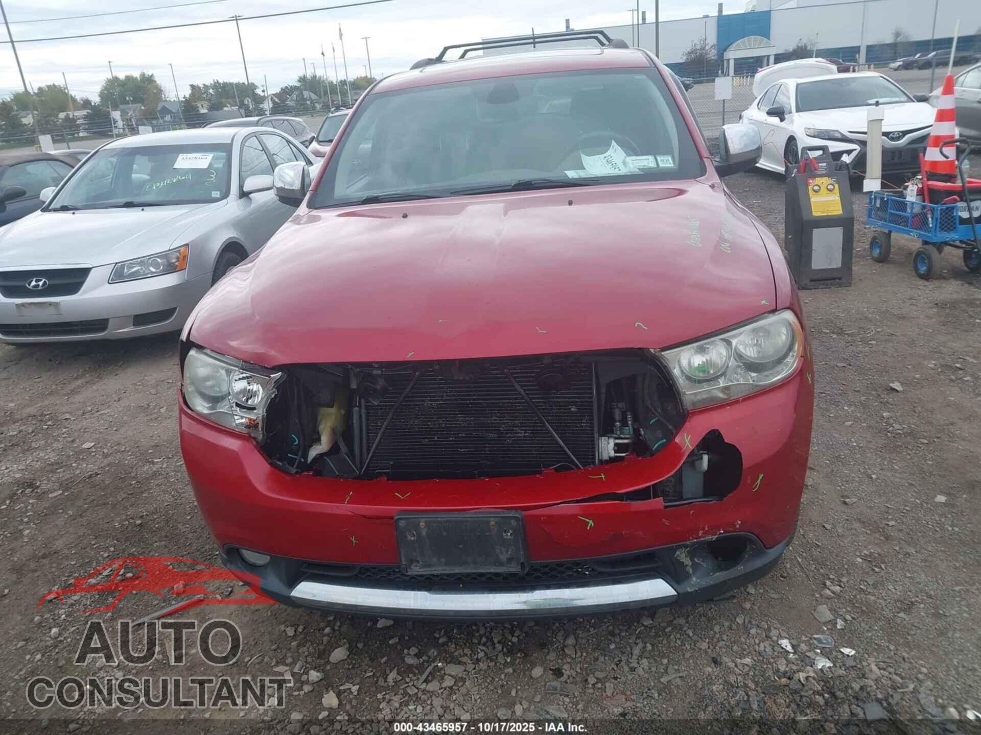 DODGE DURANGO 2011 - 1D4RE4GG8BC598667