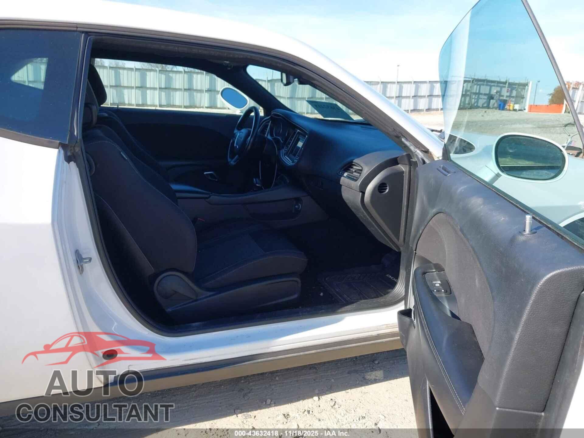 DODGE CHALLENGER 2019 - 2C3CDZAGXKH751756
