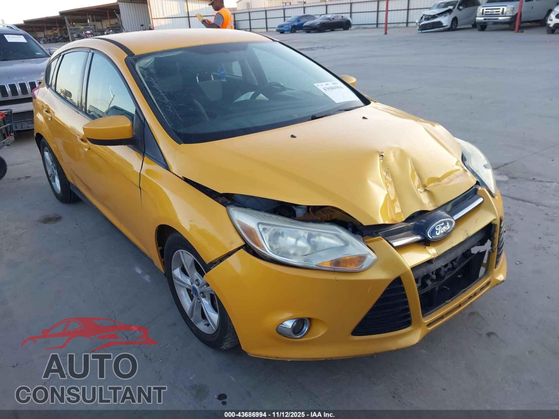 FORD FOCUS 2012 - 1FAHP3K23CL362766