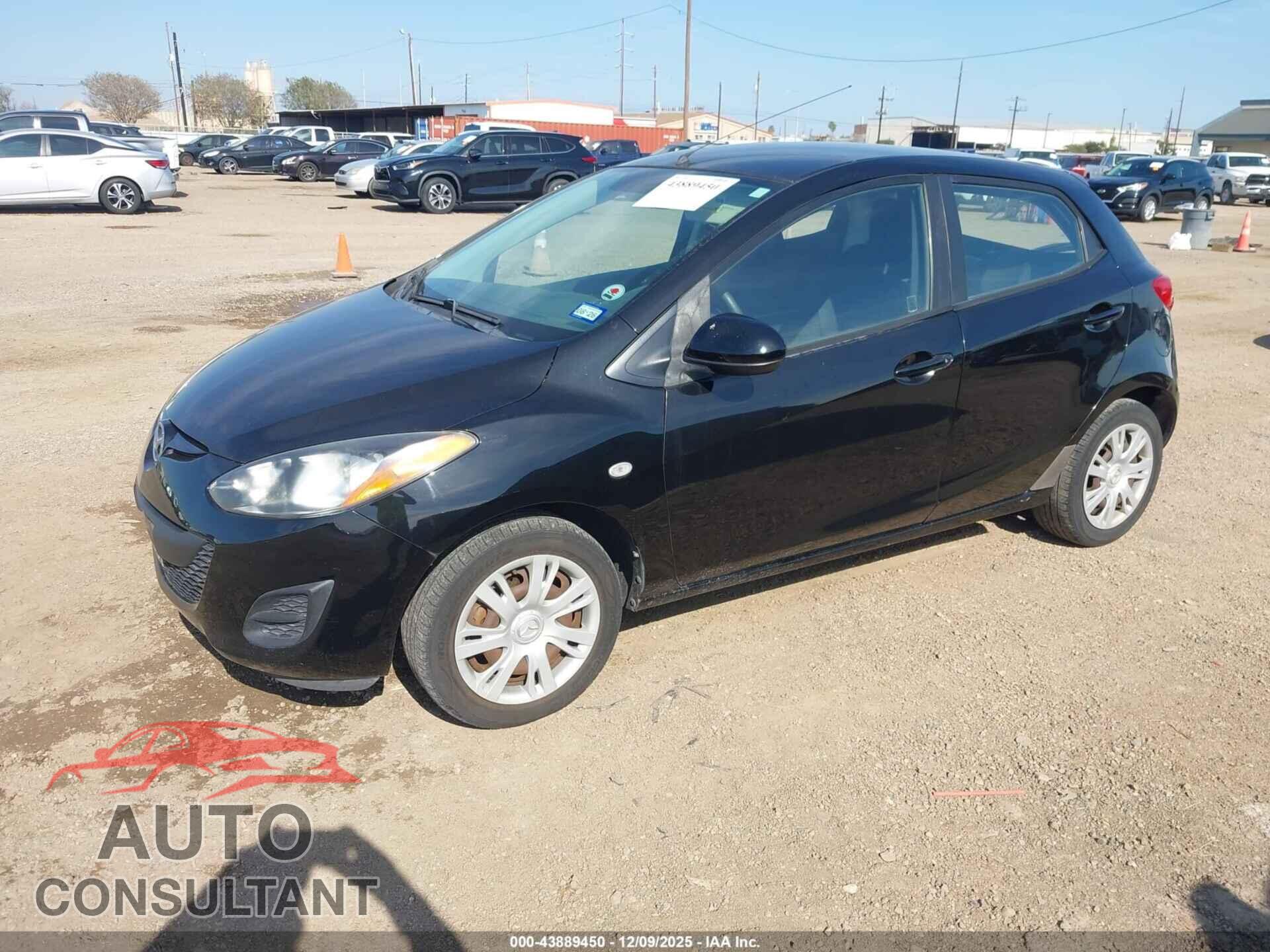 MAZDA MAZDA2 2012 - JM1DE1KY7C0144449