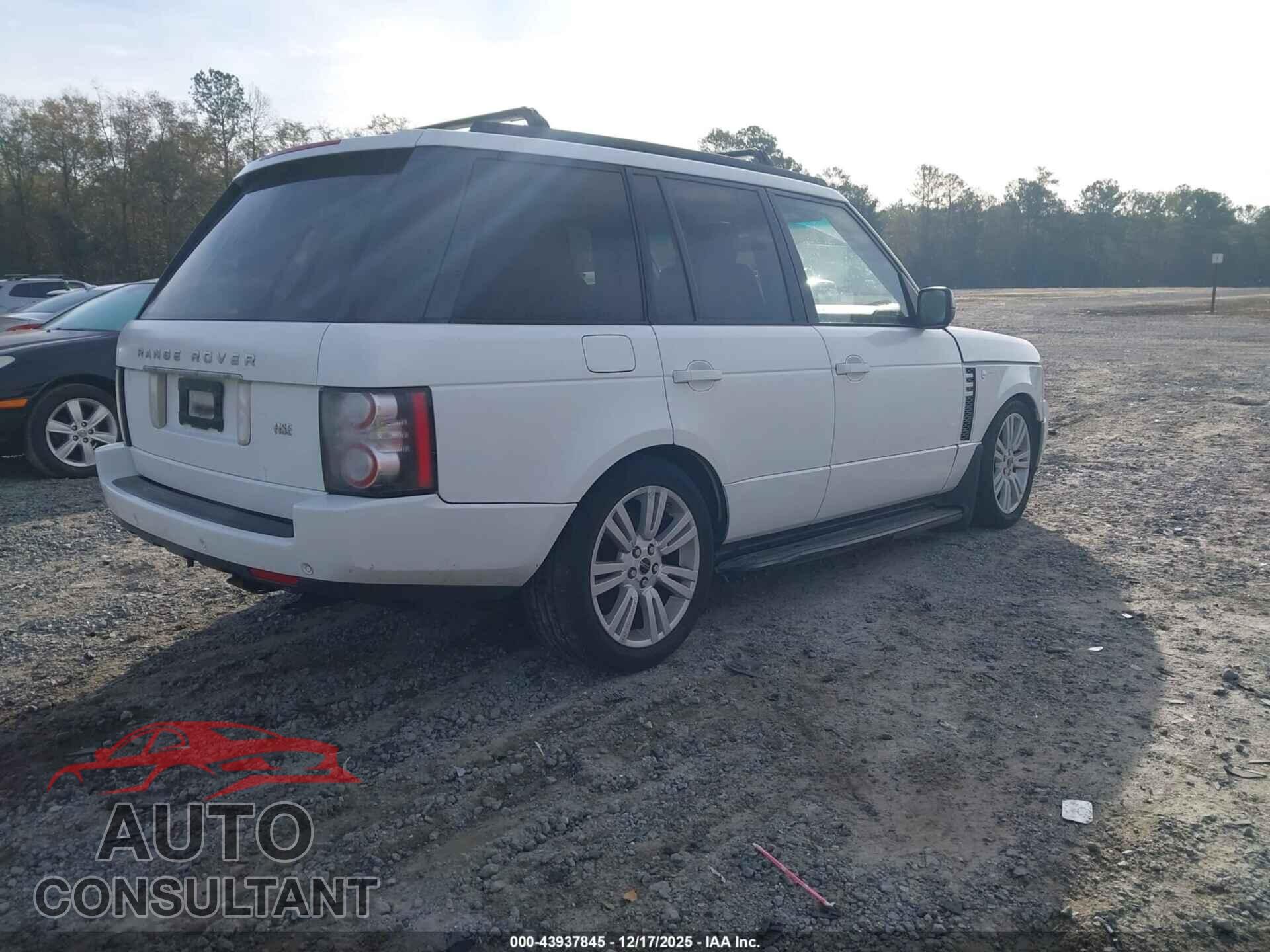 LAND ROVER RANGE ROVER 2012 - SALMF1D43CA378324