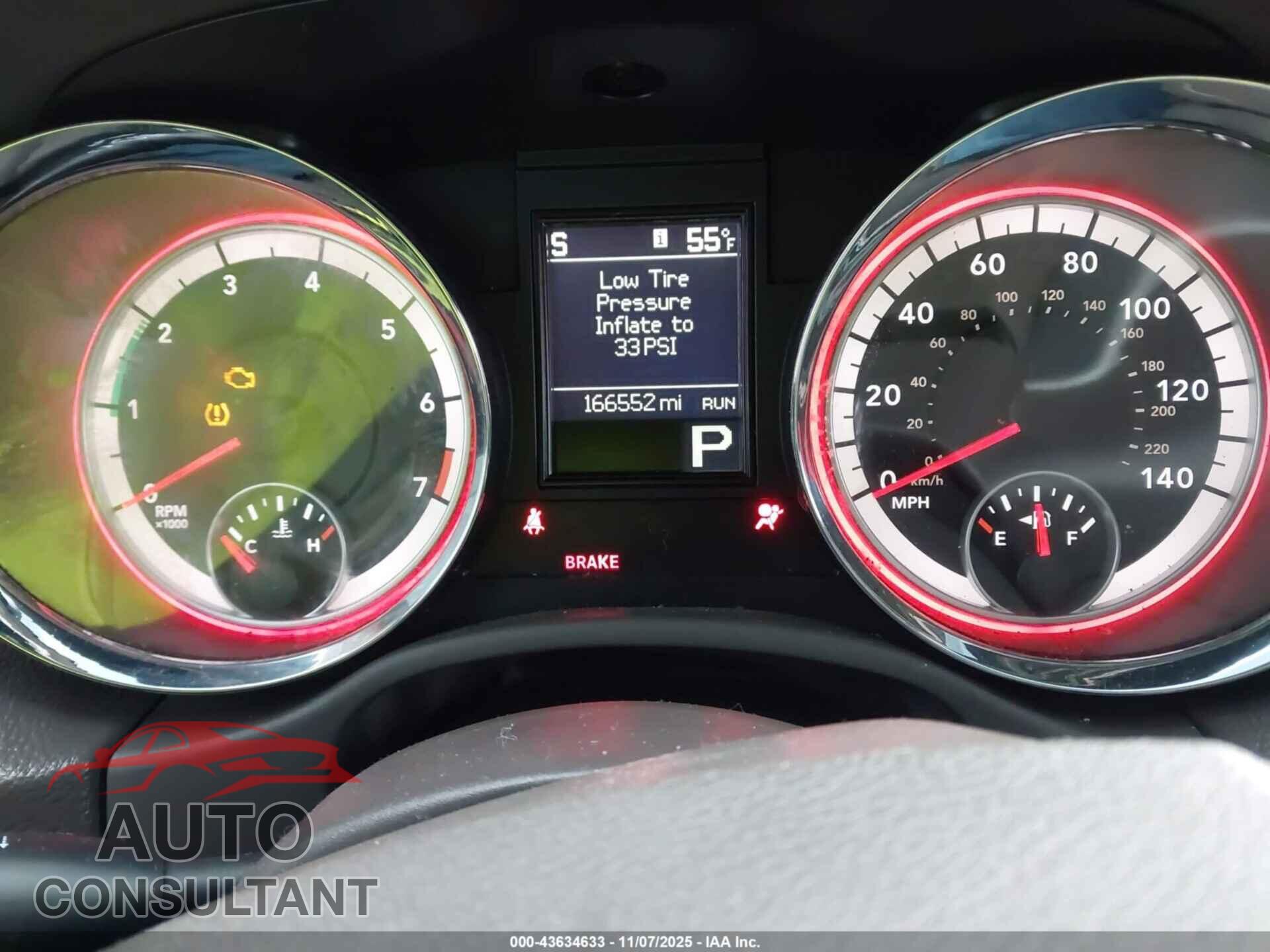 DODGE DURANGO 2013 - 1C4RDHAG5DC678480