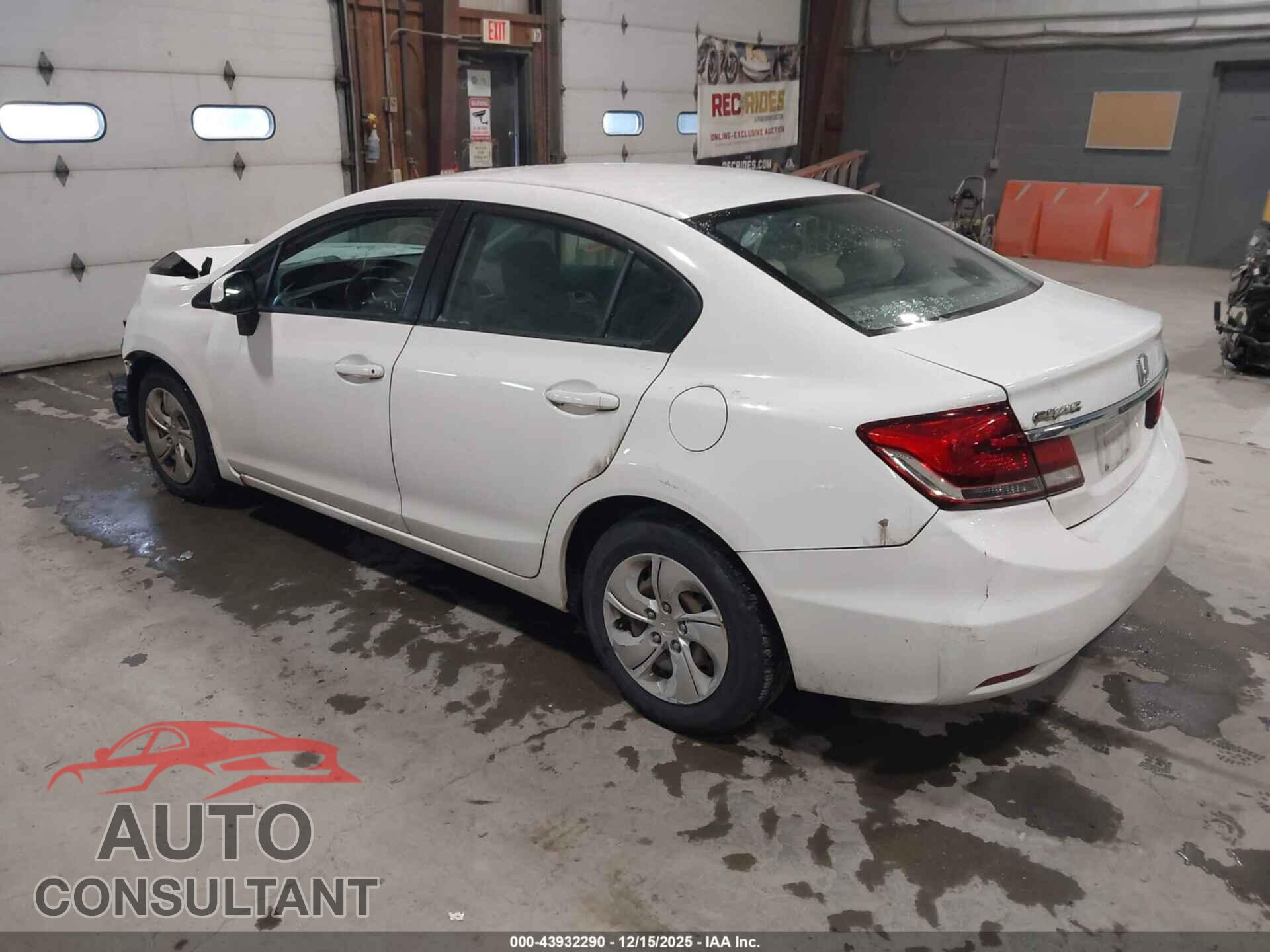 HONDA CIVIC 2013 - 2HGFB2F57DH579798