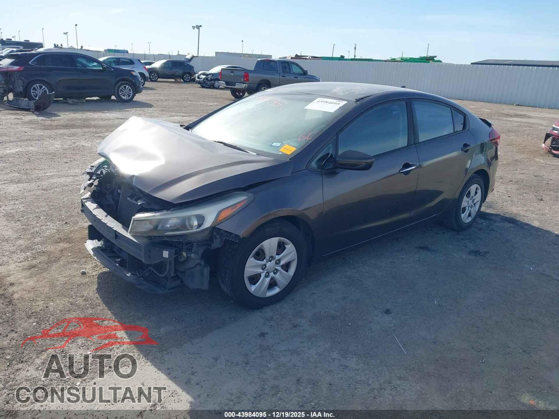 KIA FORTE 2017 - 3KPFK4A78HE126214
