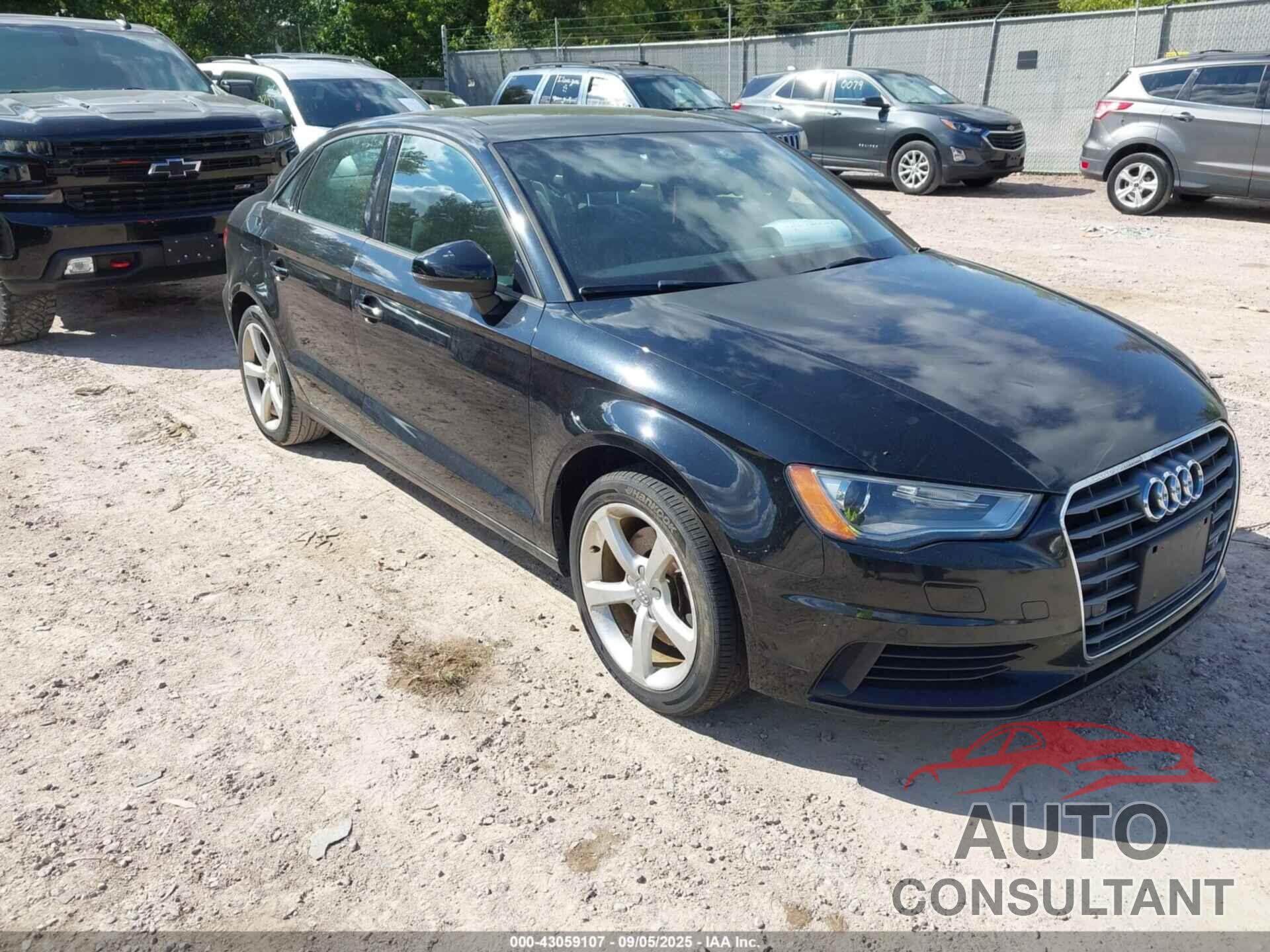 AUDI A3 2015 - WAUACGFF9F1092466