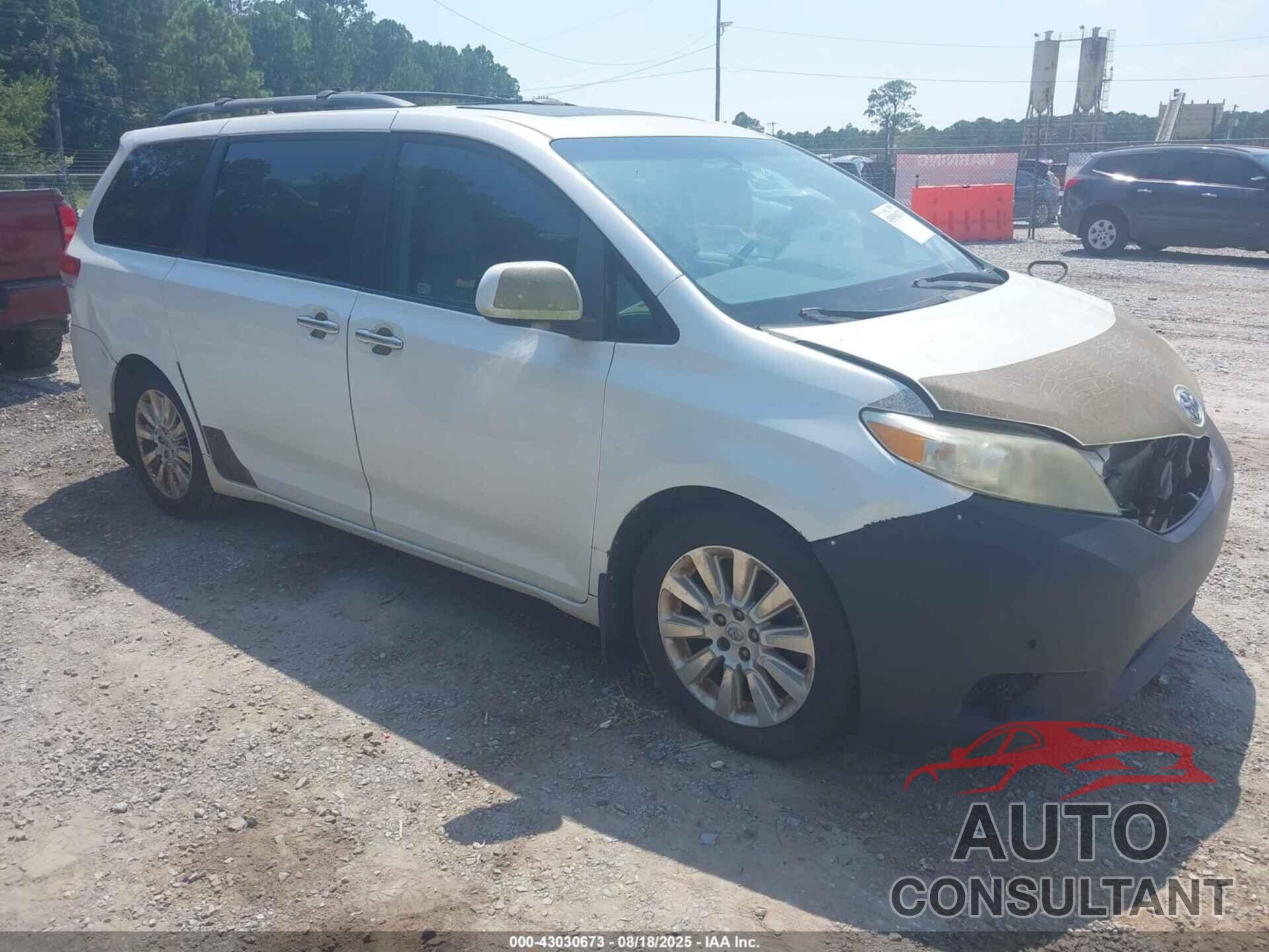 TOYOTA SIENNA 2011 - 5TDYK3DC3BS046165
