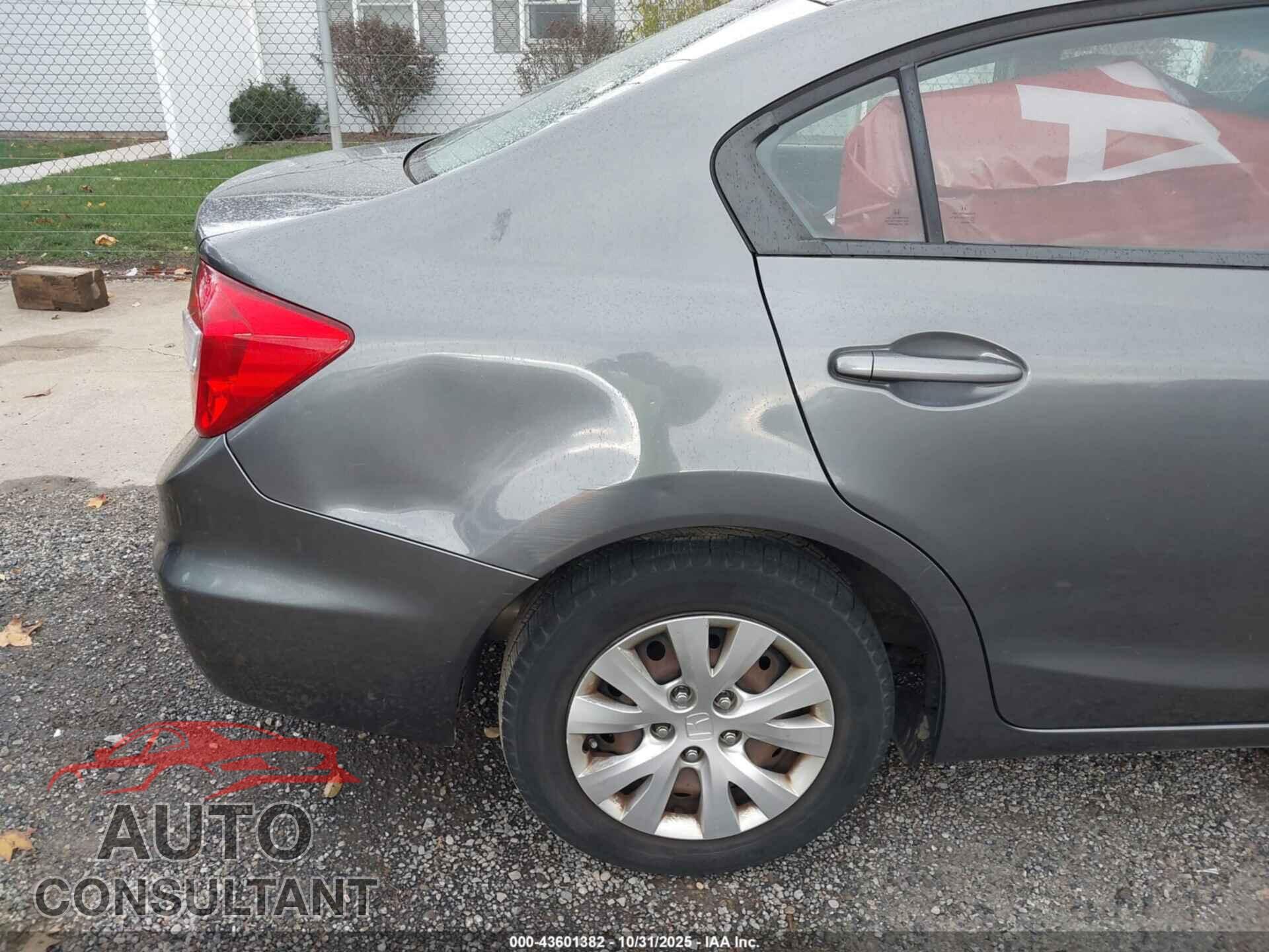 HONDA CIVIC 2012 - 19XFB2F58CE024867