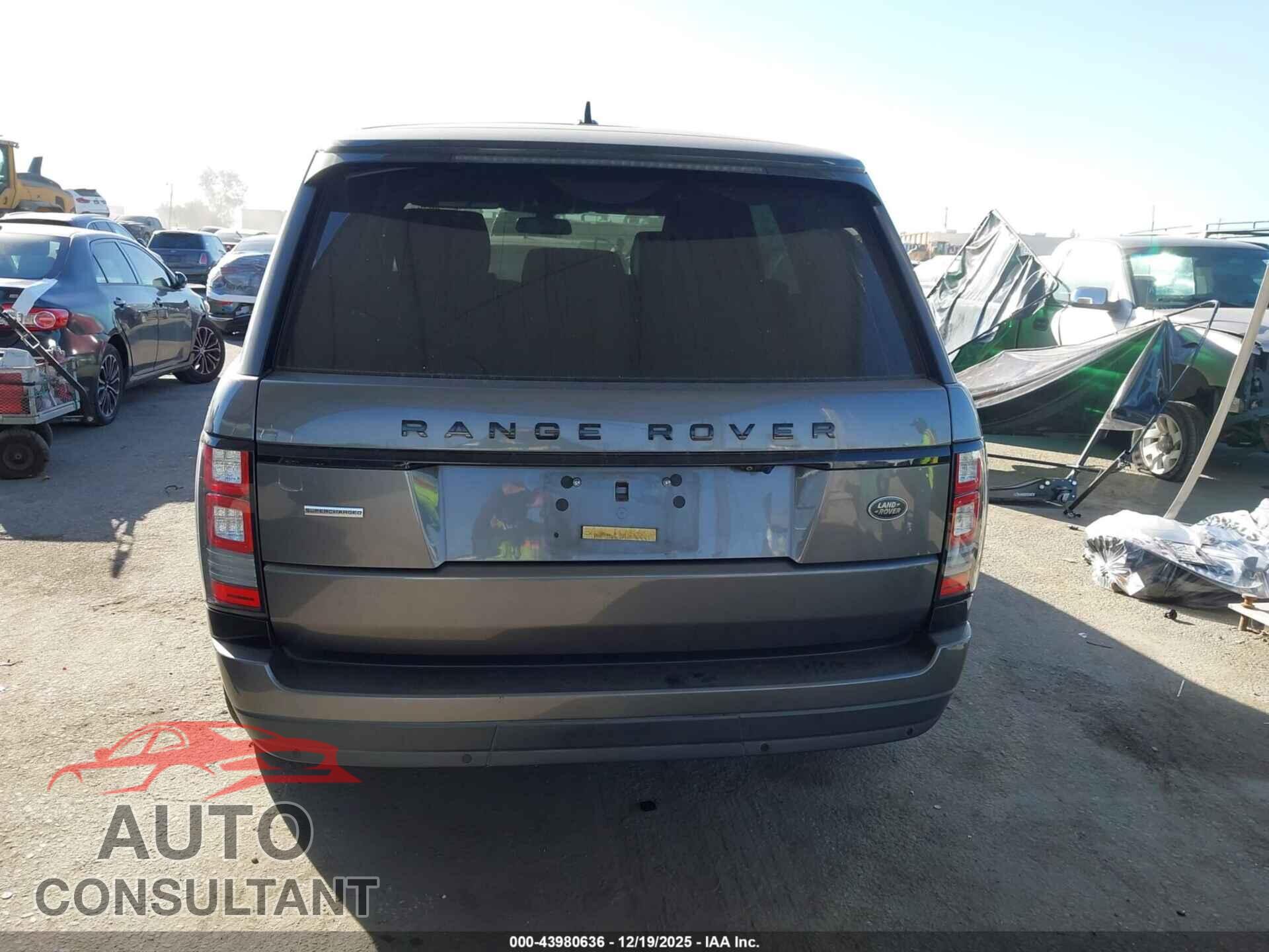 LAND ROVER RANGE ROVER 2016 - SALGS2EF7GA250785