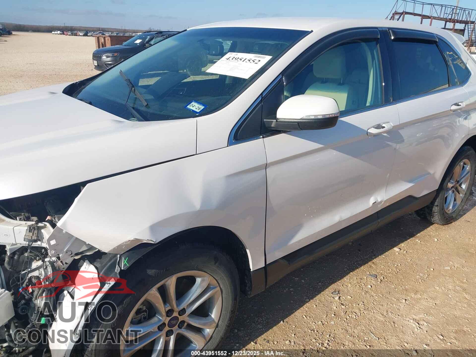 FORD EDGE 2017 - 2FMPK4J97HBC15734
