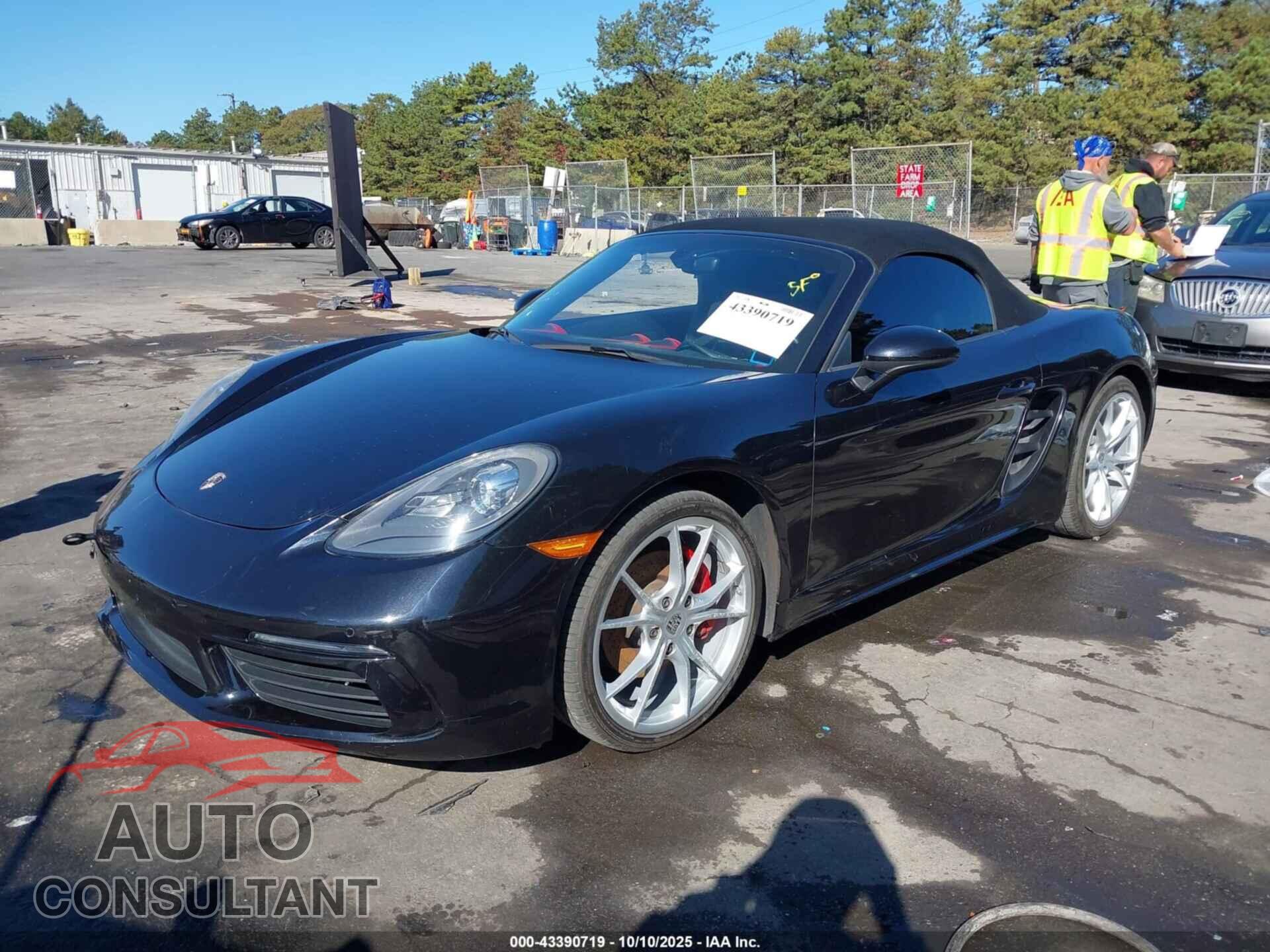 PORSCHE 718 BOXSTER 2018 - WP0CA2A88JS210426