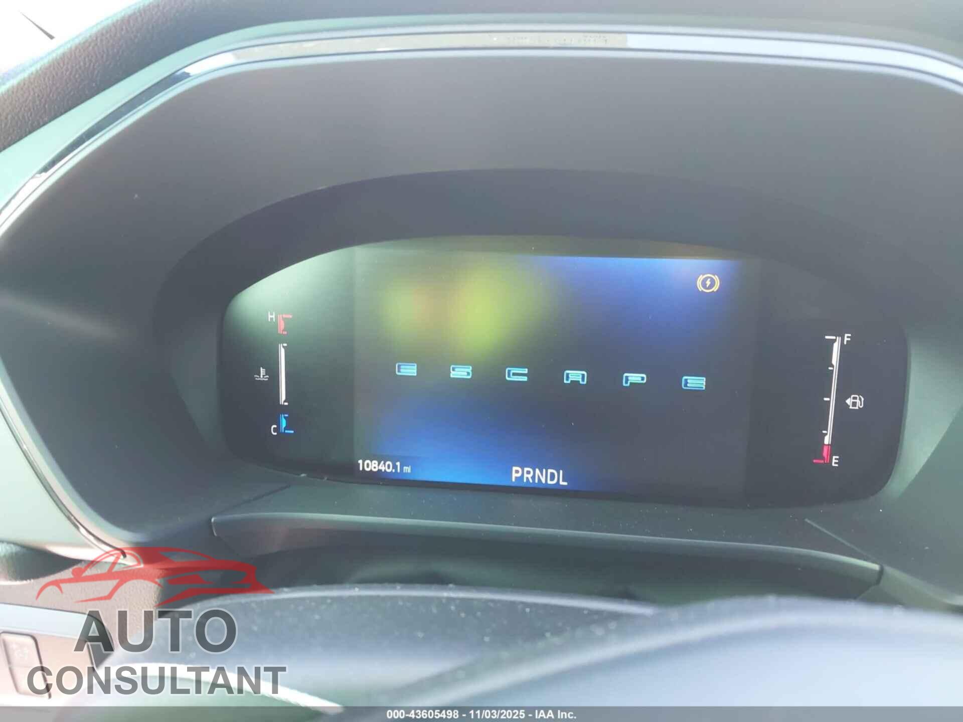 FORD ESCAPE 2025 - 1FMCU0MN1SUB01563