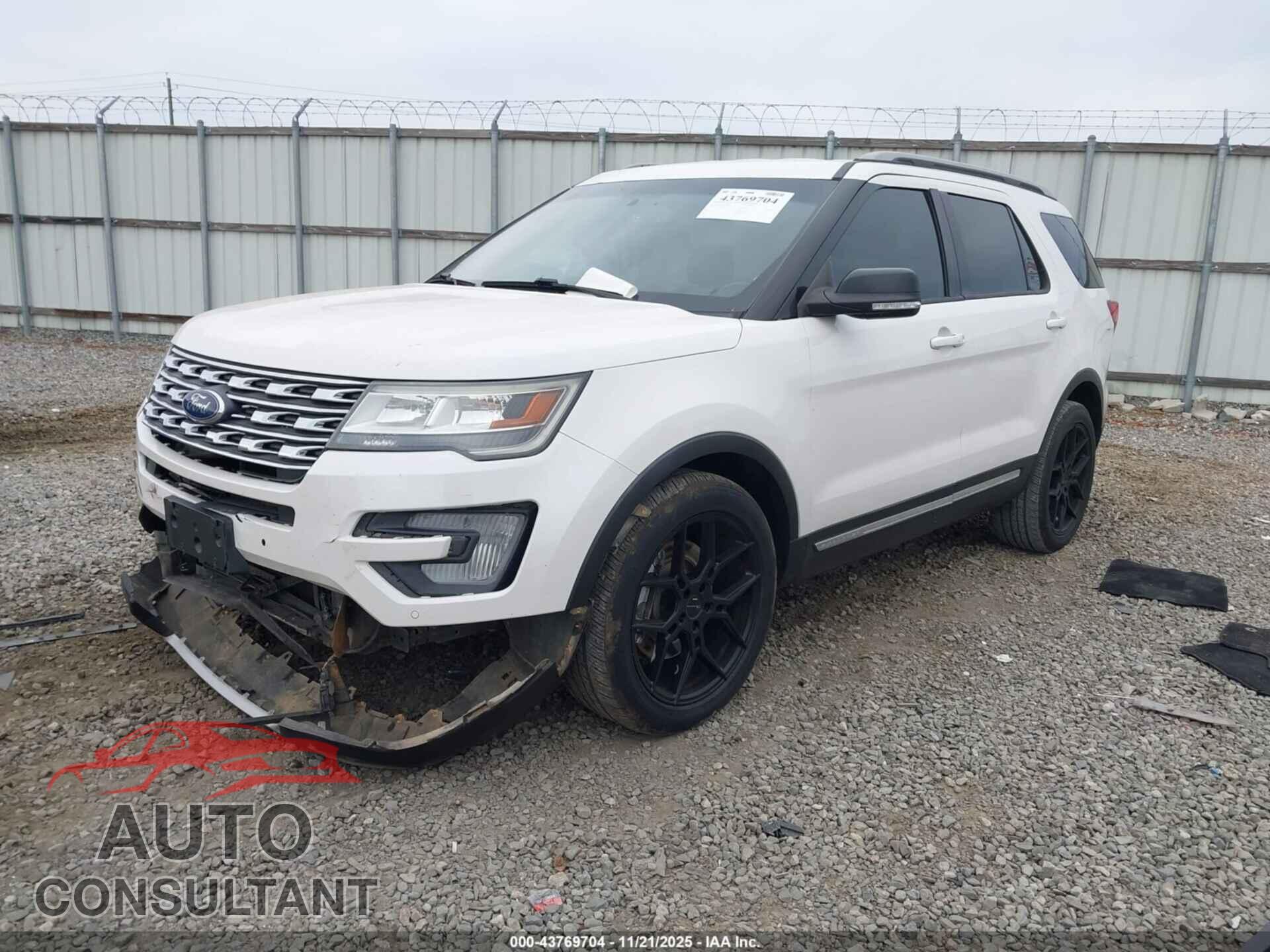 FORD EXPLORER 2017 - 1FM5K7D84HGB30922