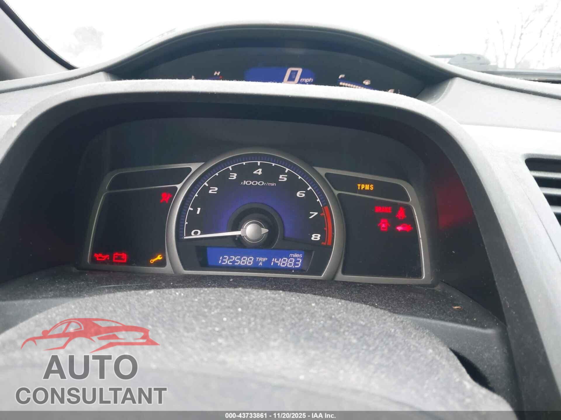 HONDA CIVIC 2010 - 19XFA1E50AE001479