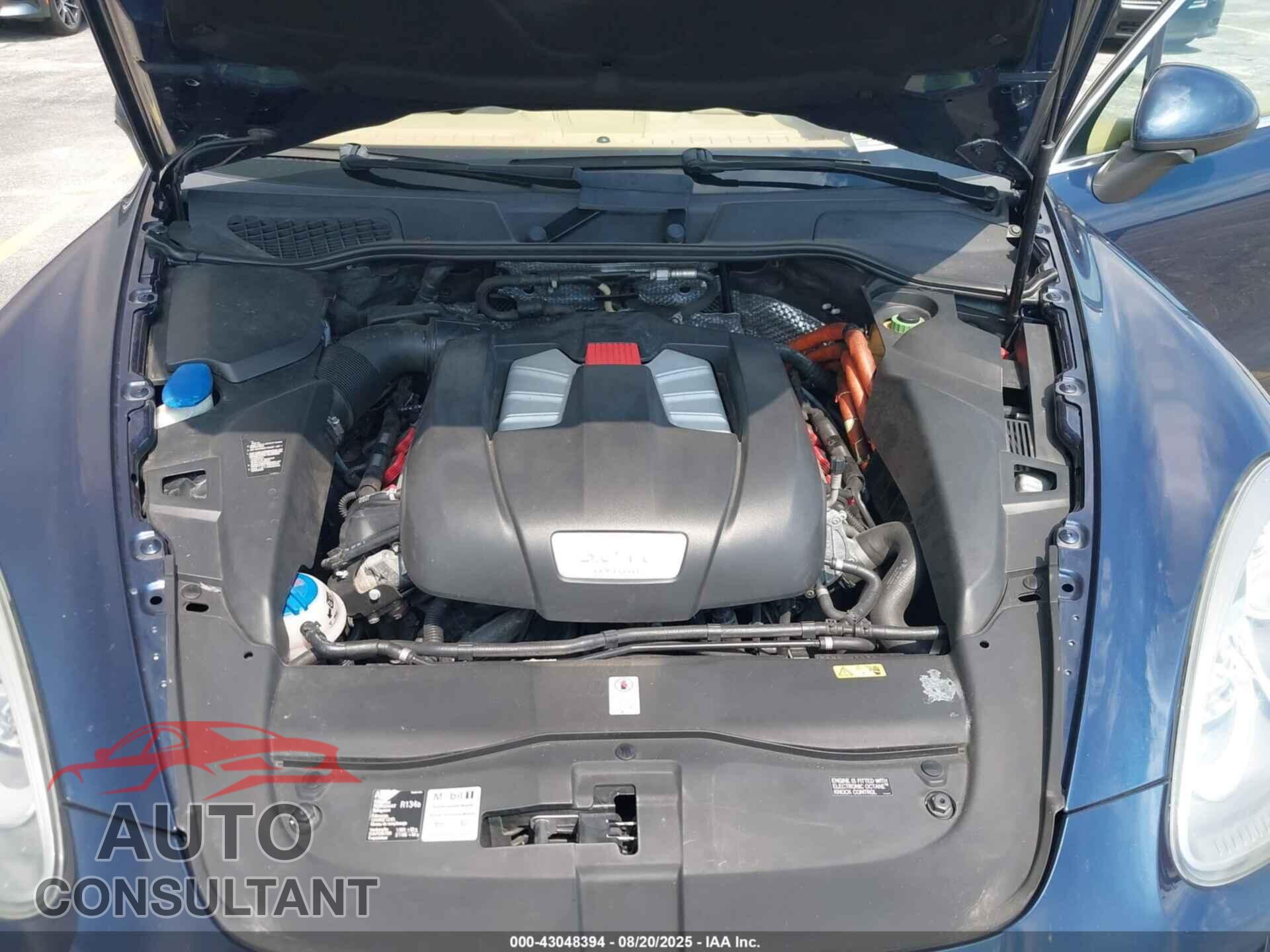 PORSCHE CAYENNE HYBRID 2011 - WP1AE2A27BLA94332