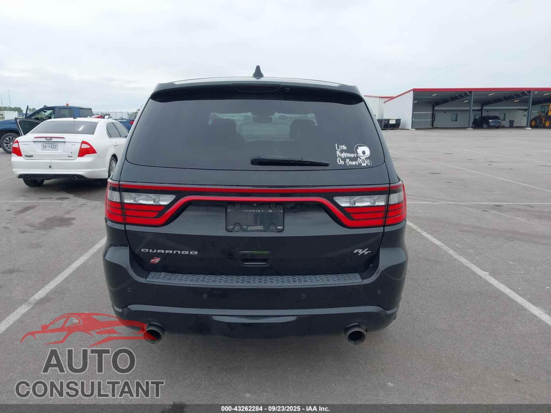 DODGE DURANGO 2018 - 1C4SDJCT6JC160800