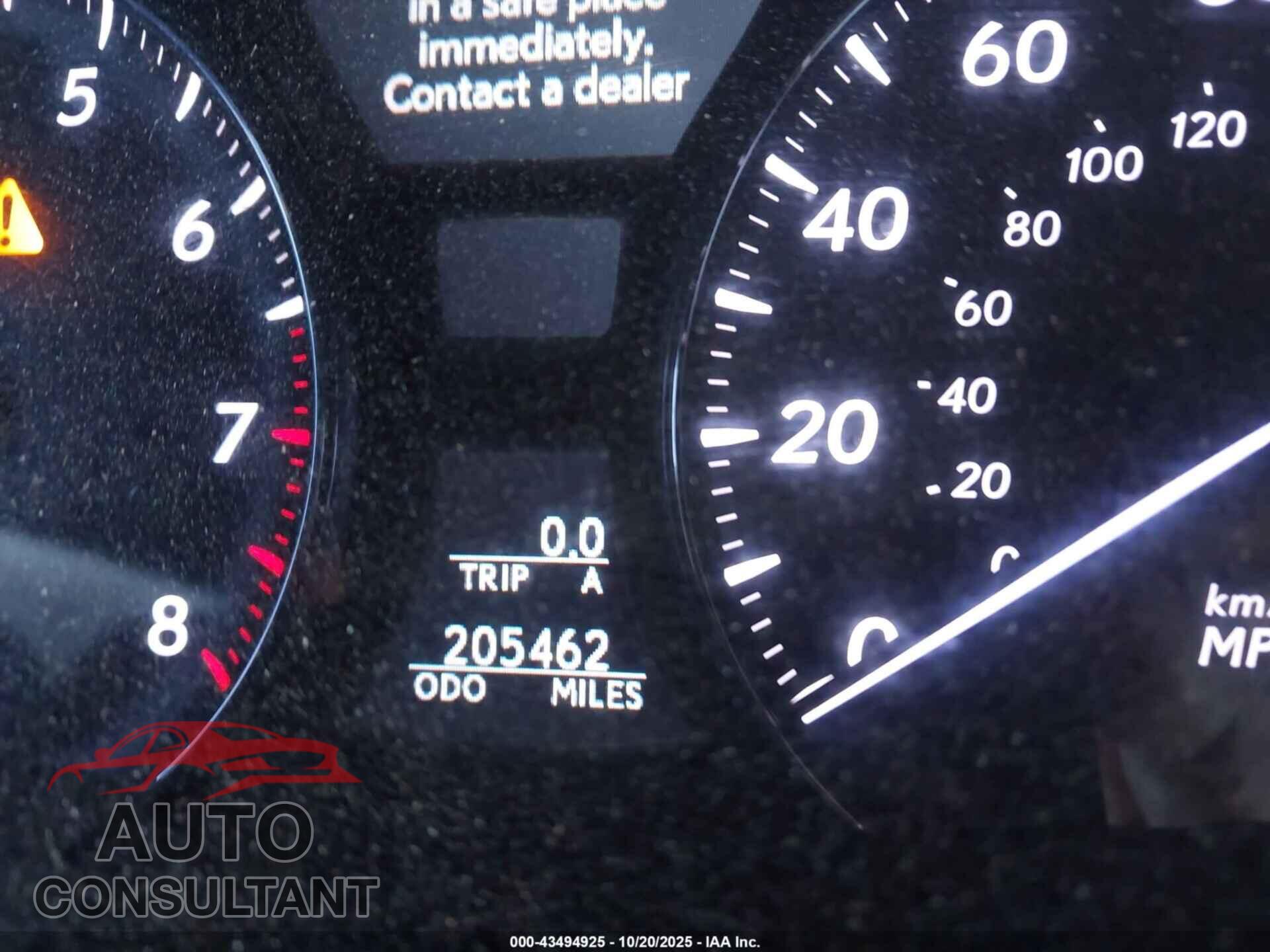 LEXUS LS 460 2009 - JTHBL46F195086033