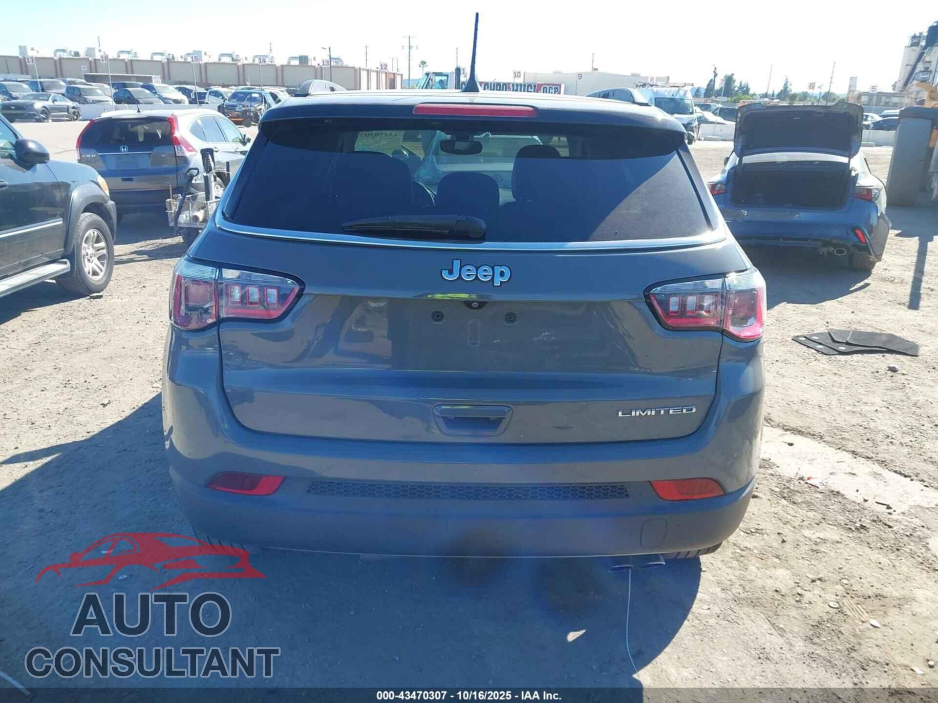 JEEP COMPASS 2019 - 3C4NJCCB3KT832407