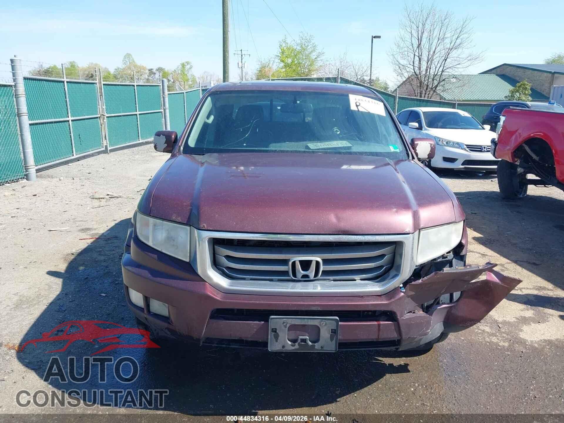 HONDA RIDGELINE 2013 - 5FPYK1F55DB010821