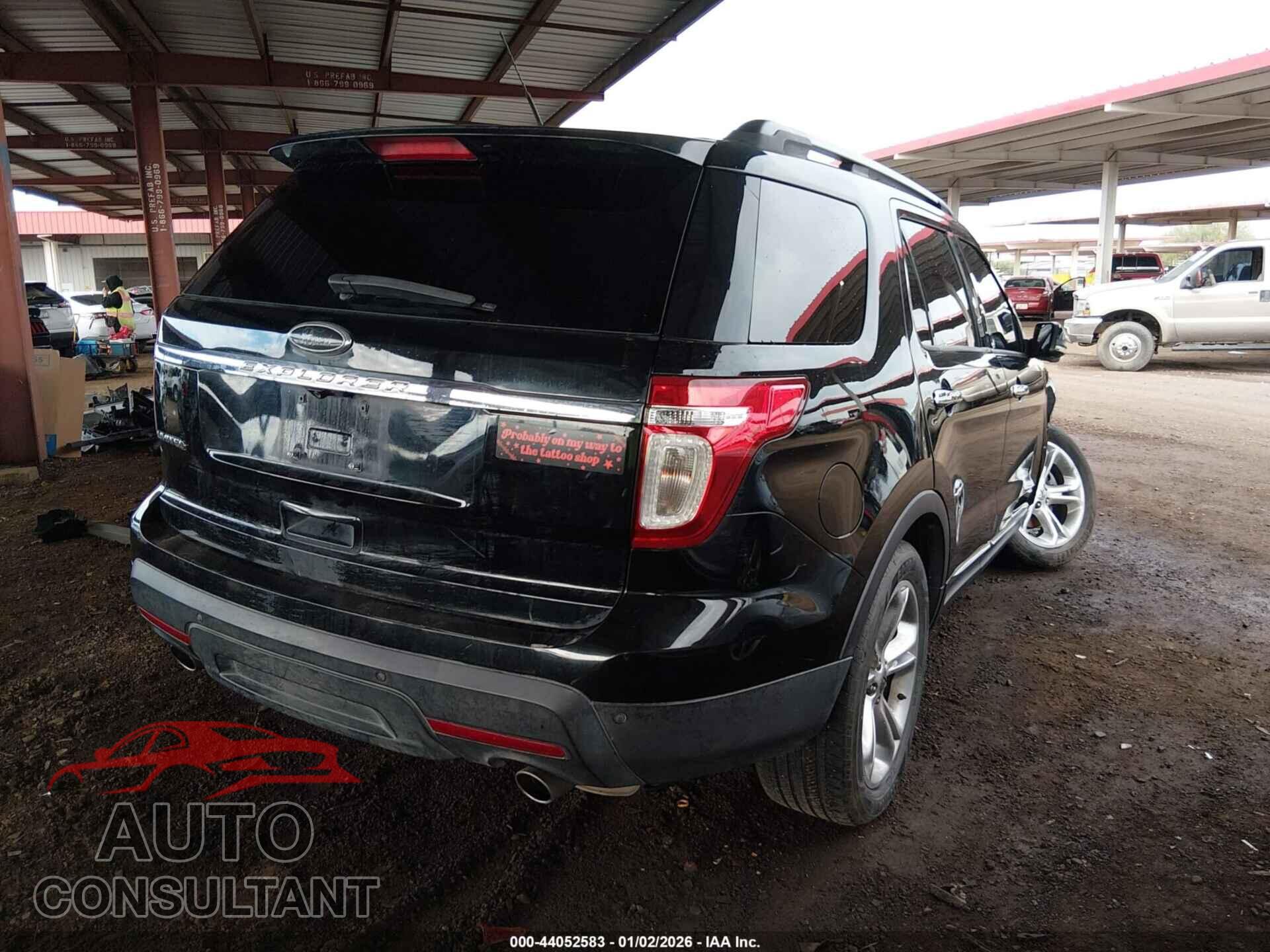 FORD EXPLORER 2011 - 1FMHK7F82BGA93662
