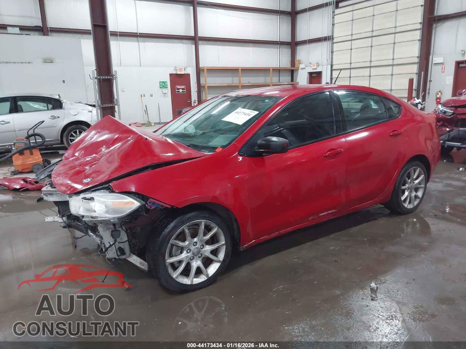 DODGE DART 2013 - 1C3CDFBA1DD181669