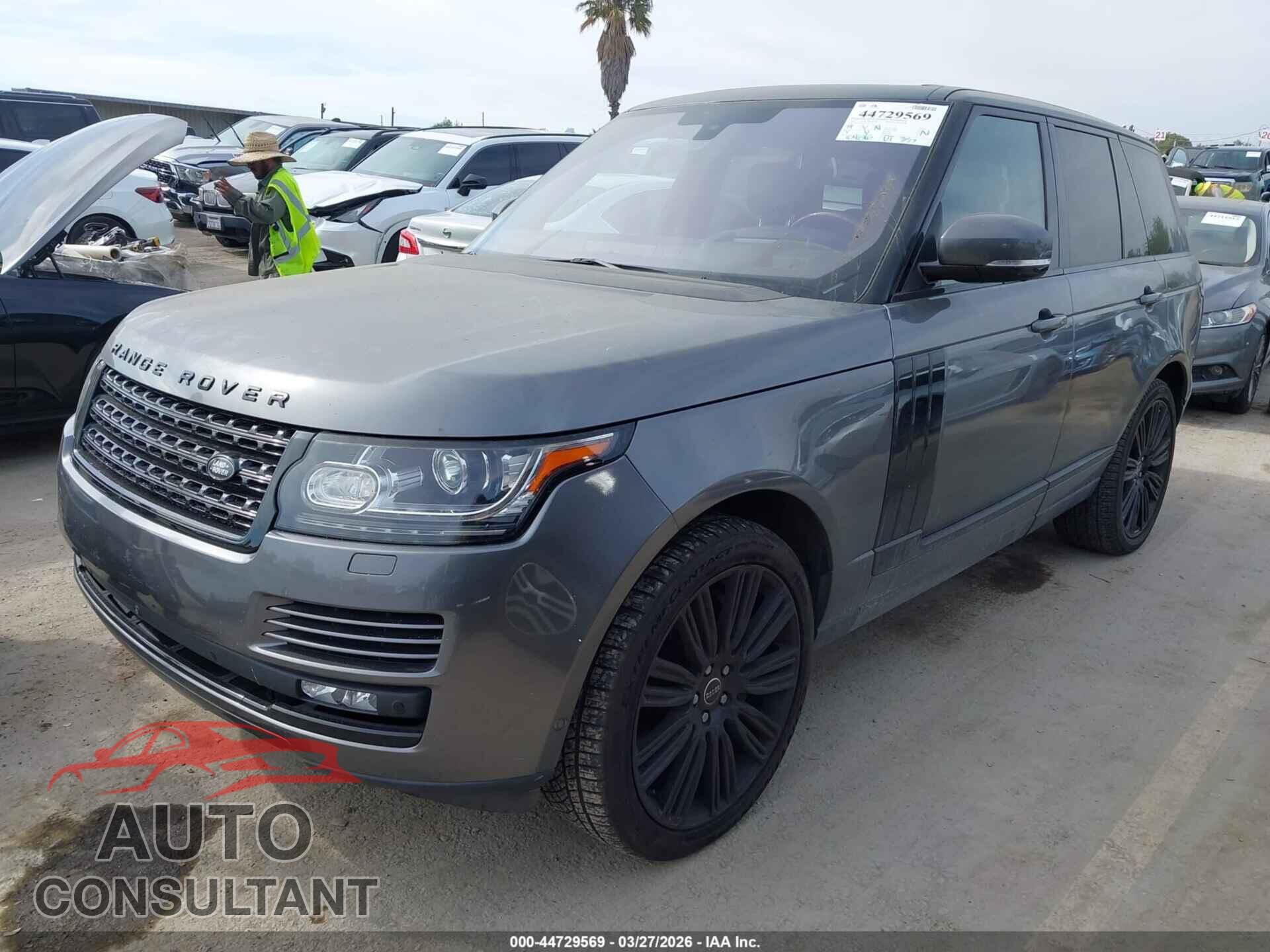 LAND ROVER RANGE ROVER 2016 - SALGS2EF3GA305572