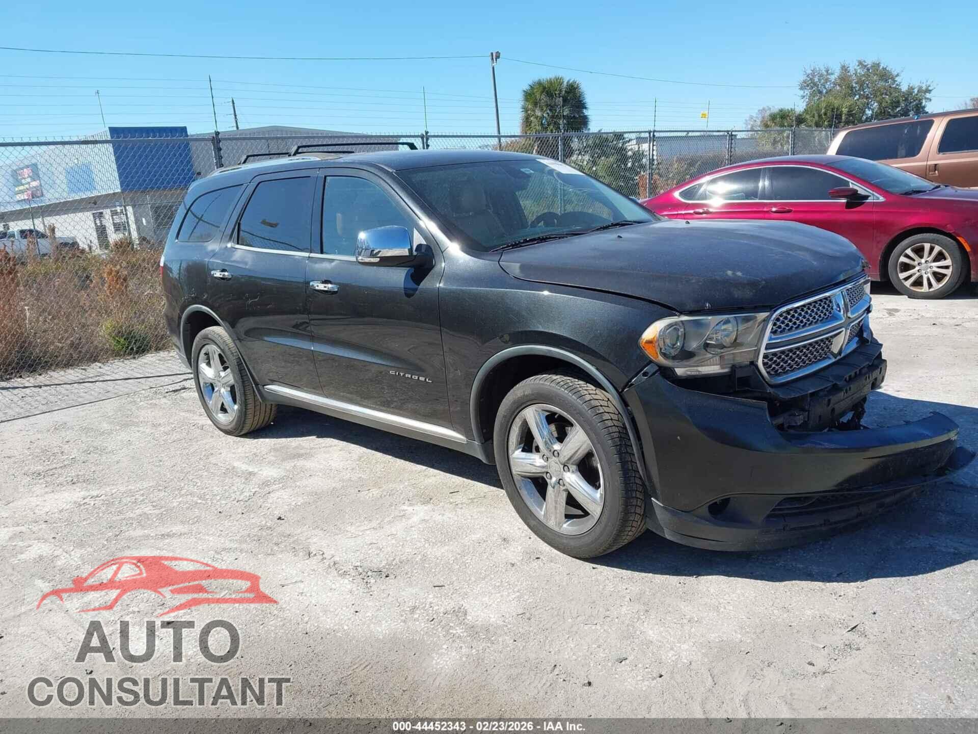 DODGE DURANGO 2013 - 1C4RDHEG0DC673813
