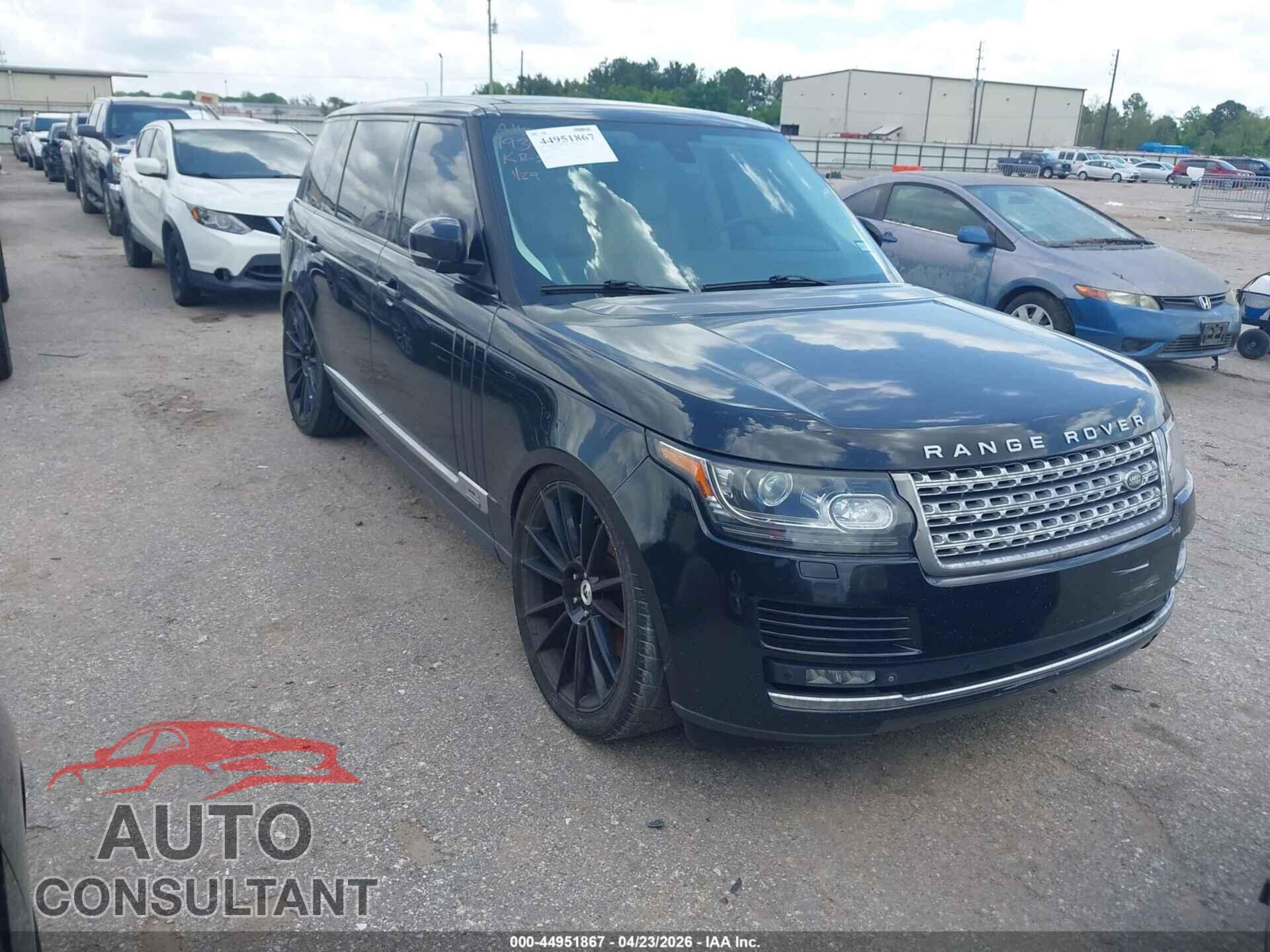 LAND ROVER RANGE ROVER 2014 - SALGS3TF3EA193944