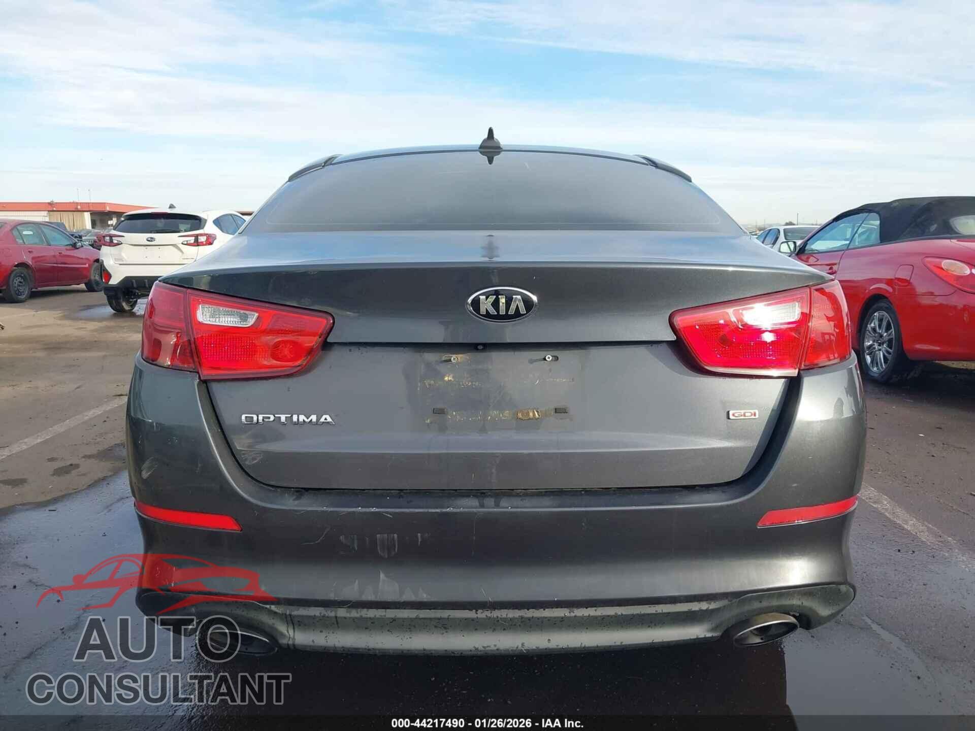 KIA OPTIMA 2015 - KNAGM4A73F5634952
