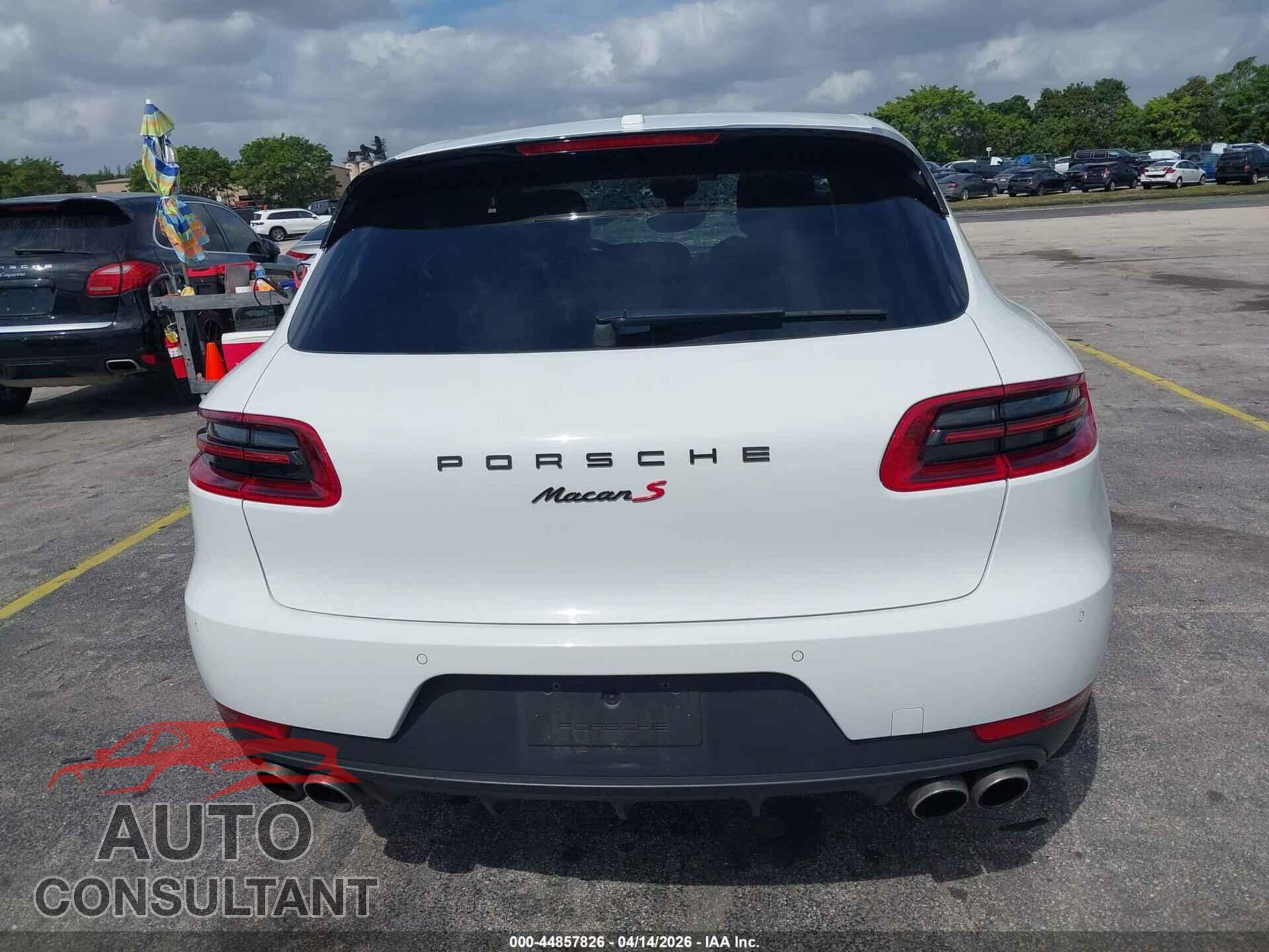PORSCHE MACAN 2015 - WP1AB2A59FLB52630