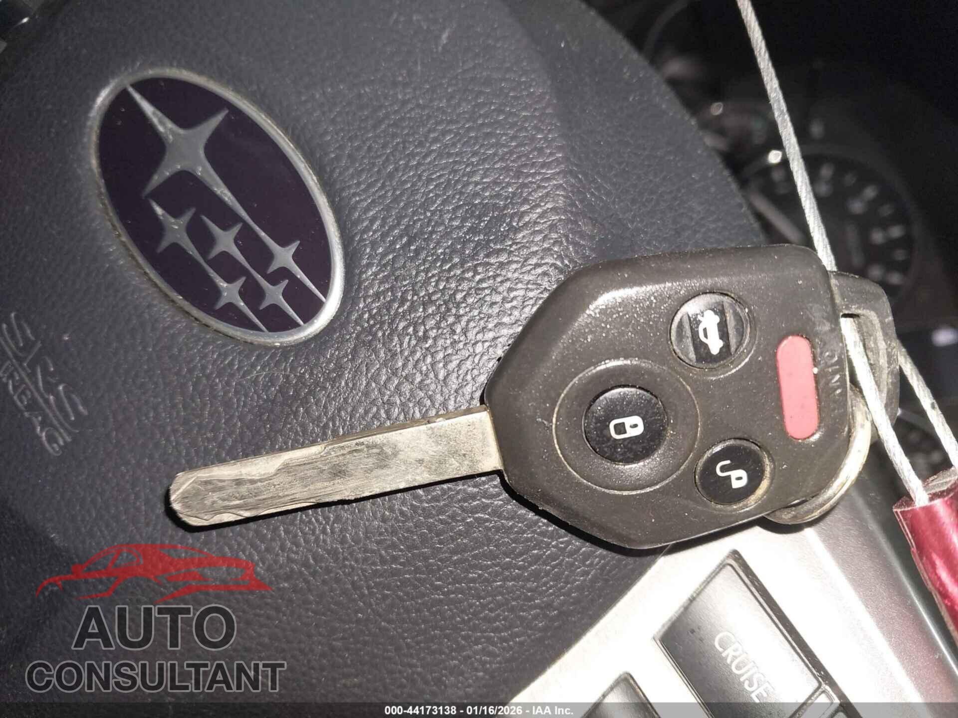 SUBARU LEGACY 2012 - 4S3BMBK65C3027823
