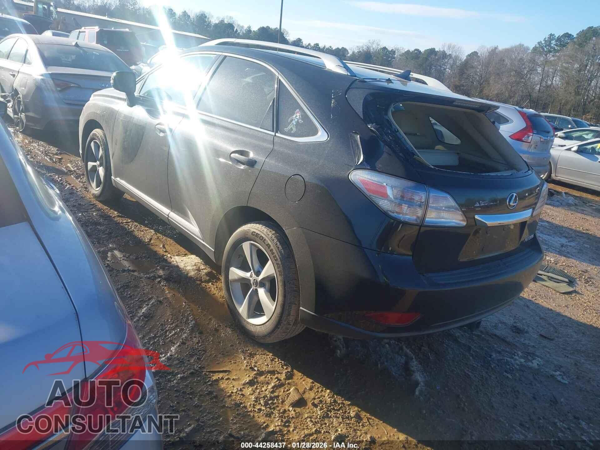 LEXUS RX 350 2011 - 2T2BK1BA2BC101351