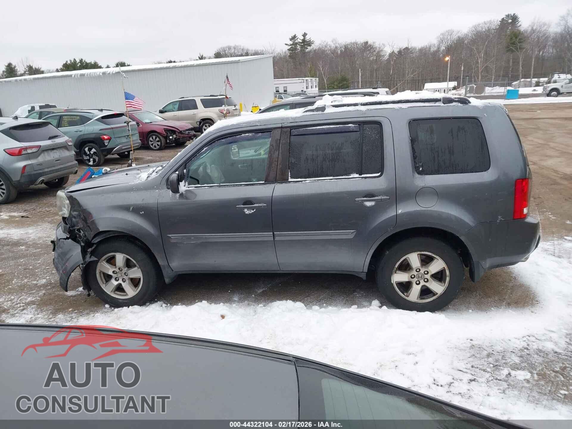 HONDA PILOT 2011 - 5FNYF4H46BB101970