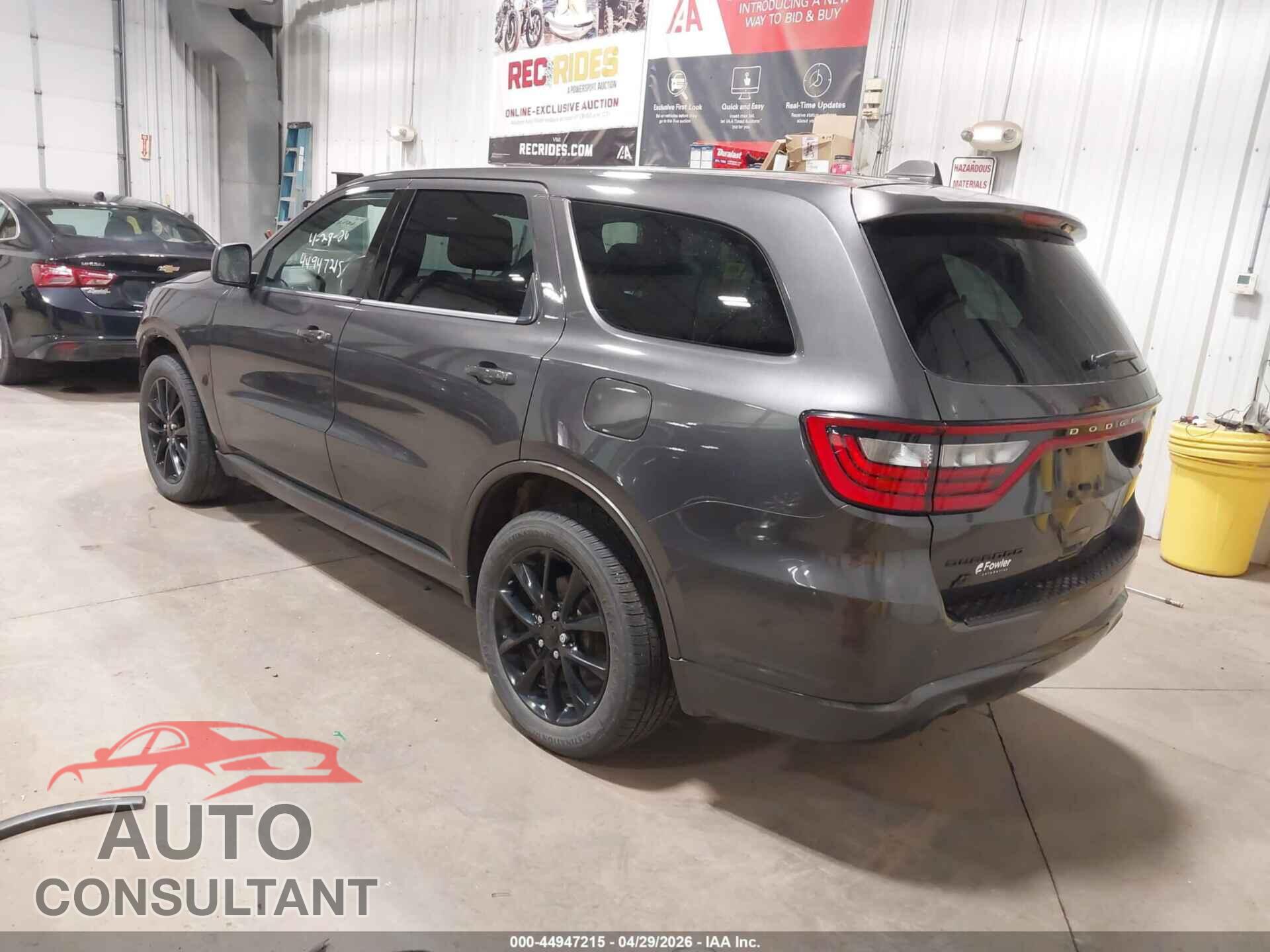 DODGE DURANGO 2018 - 1C4RDJAG4JC255733