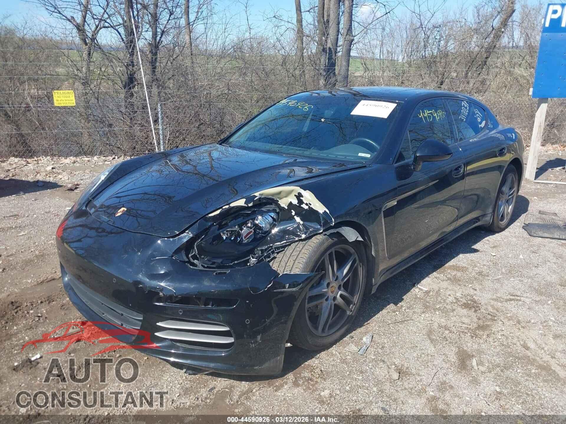 PORSCHE PANAMERA 2014 - WP0AA2A74EL007581