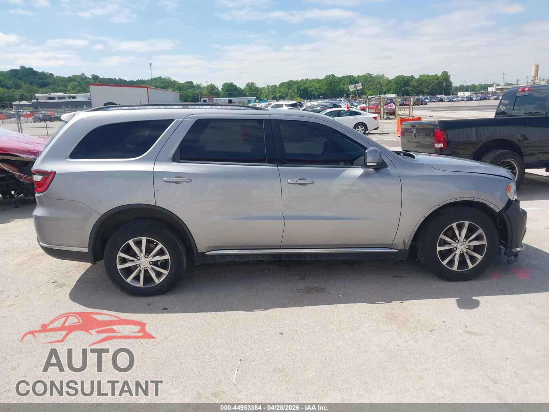 DODGE DURANGO 2016 - 1C4RDHDG3GC314865