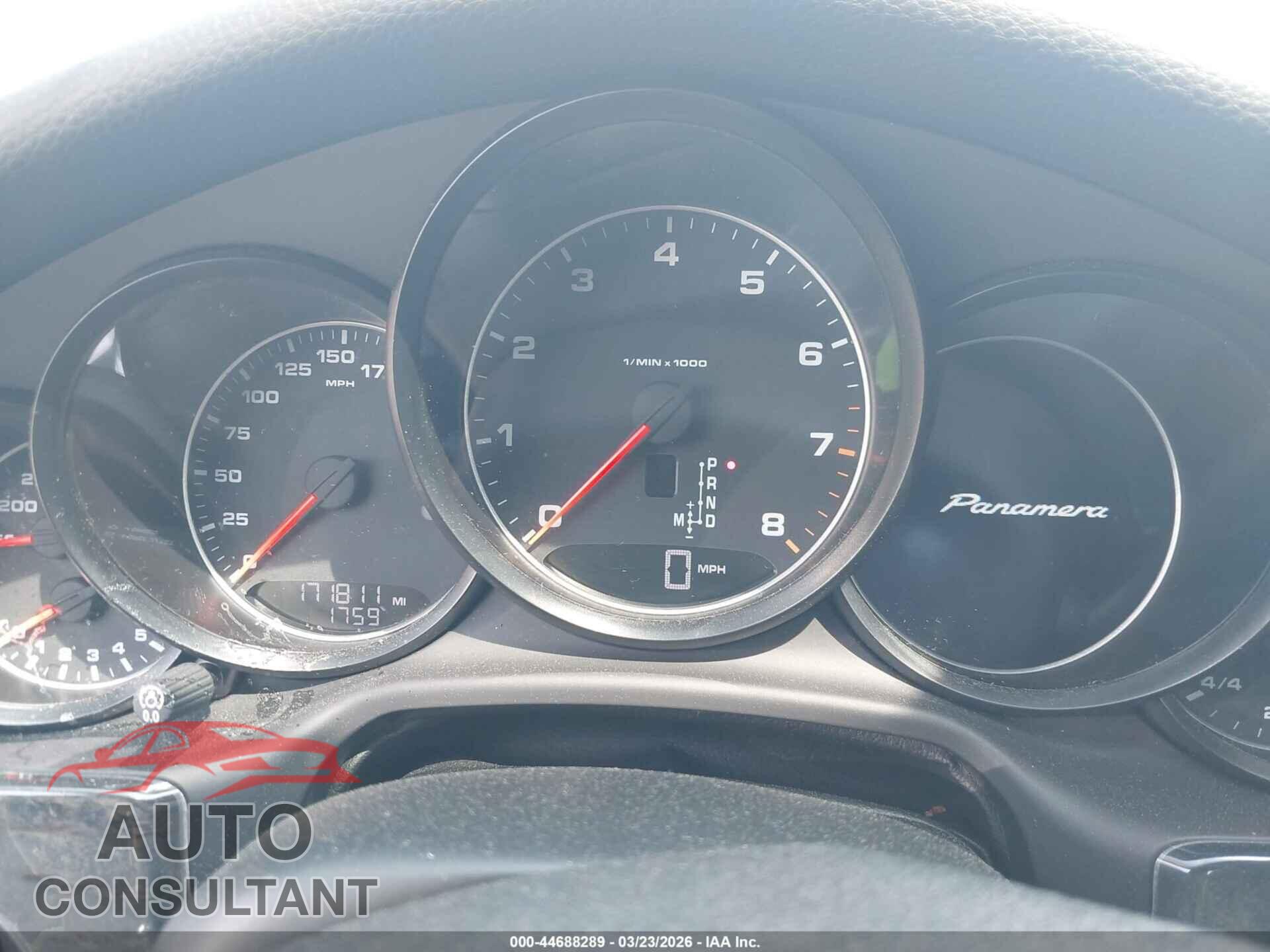 PORSCHE PANAMERA 2012 - WP0AA2A76CL013461